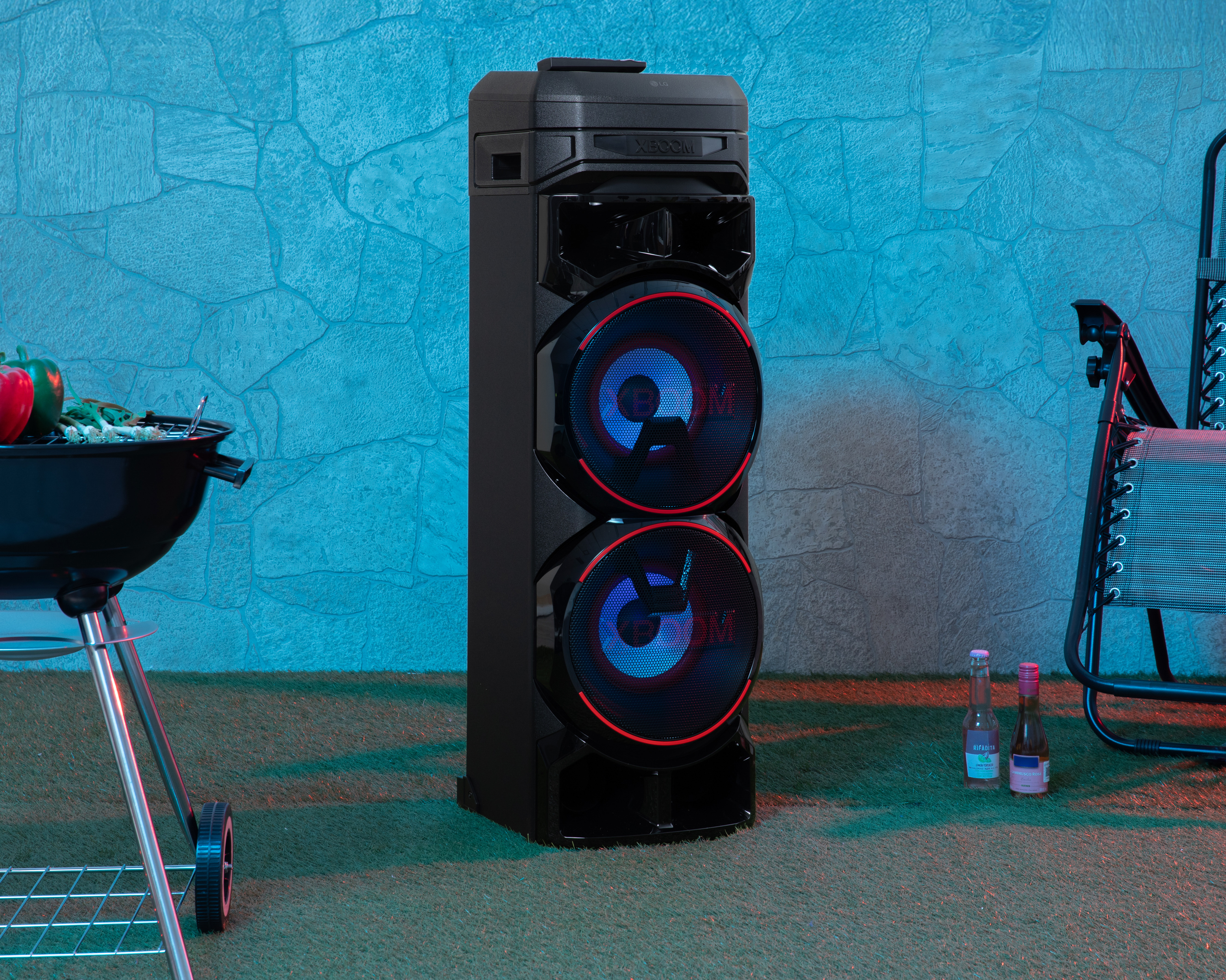 Foto 8 pulgar | Foto 7 | Bocina Portátil LG RNC9 500 w