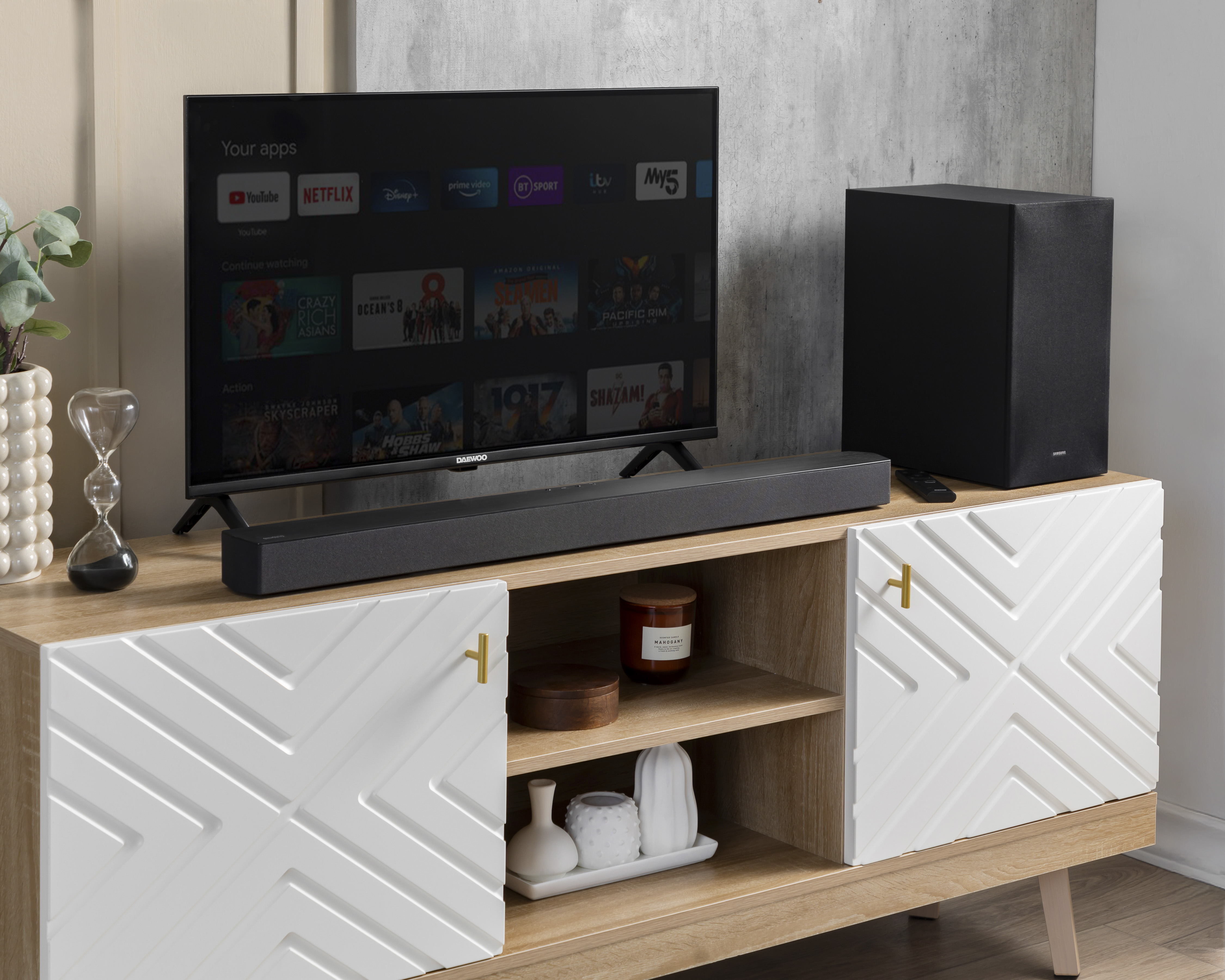 Foto 8 pulgar | Foto 7 | Barra de Sonido Samsung HW-C450/ZX con Subwoofer