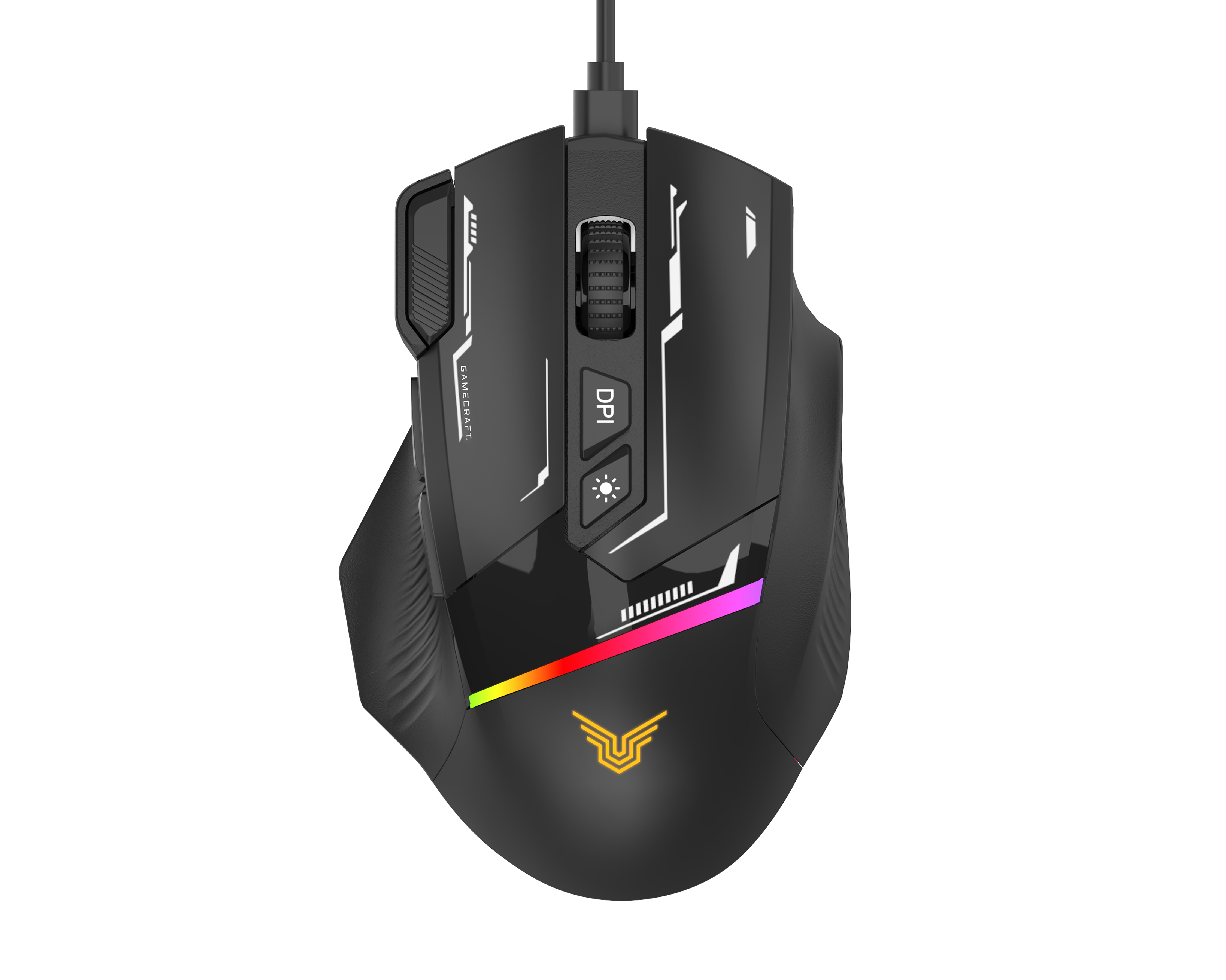 Foto 2 pulgar | Foto 1 | Mouse Alámbrico Gamecraft Xenon M60