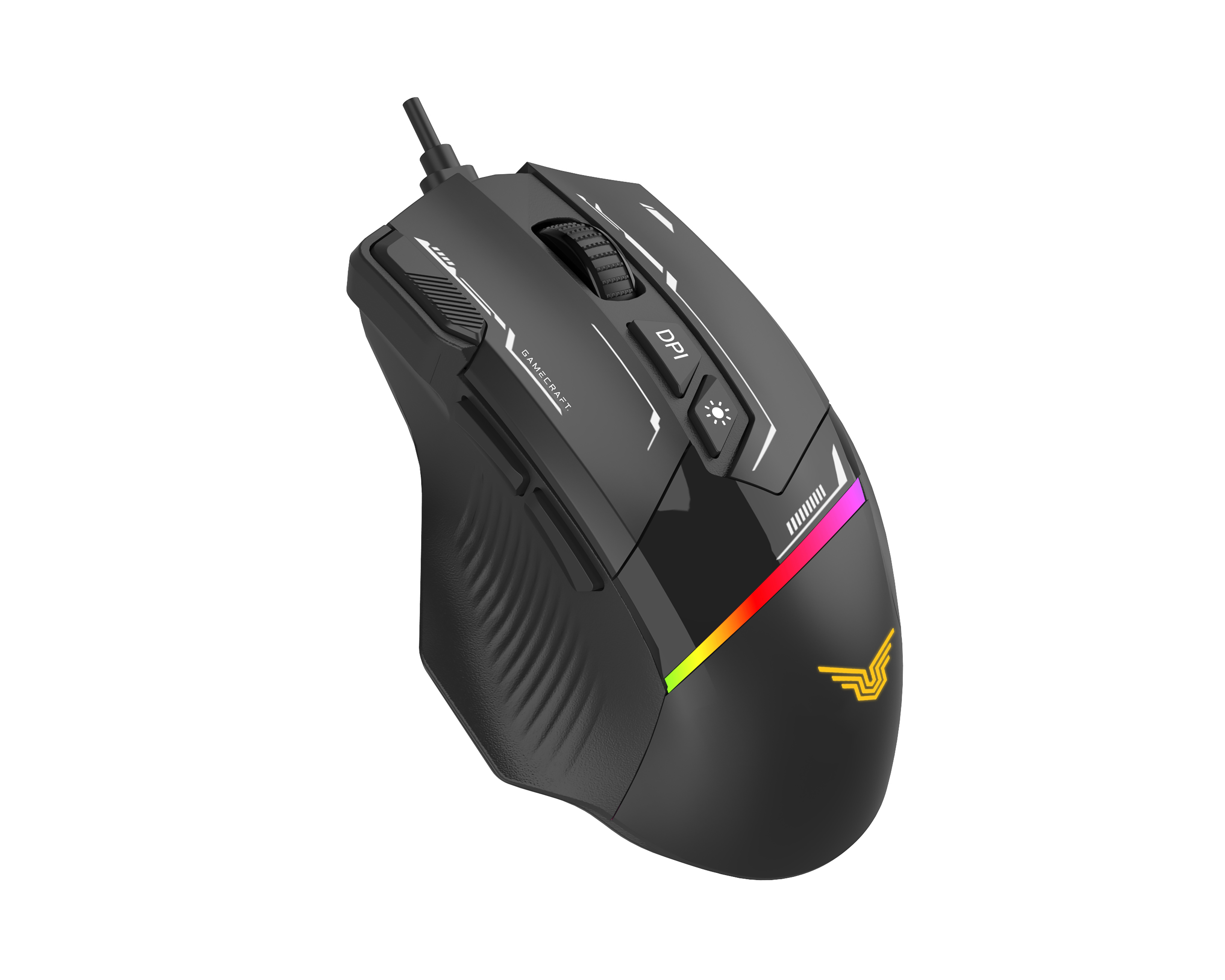 Foto 3 pulgar | Foto 2 | Mouse Alámbrico Gamecraft Xenon M60
