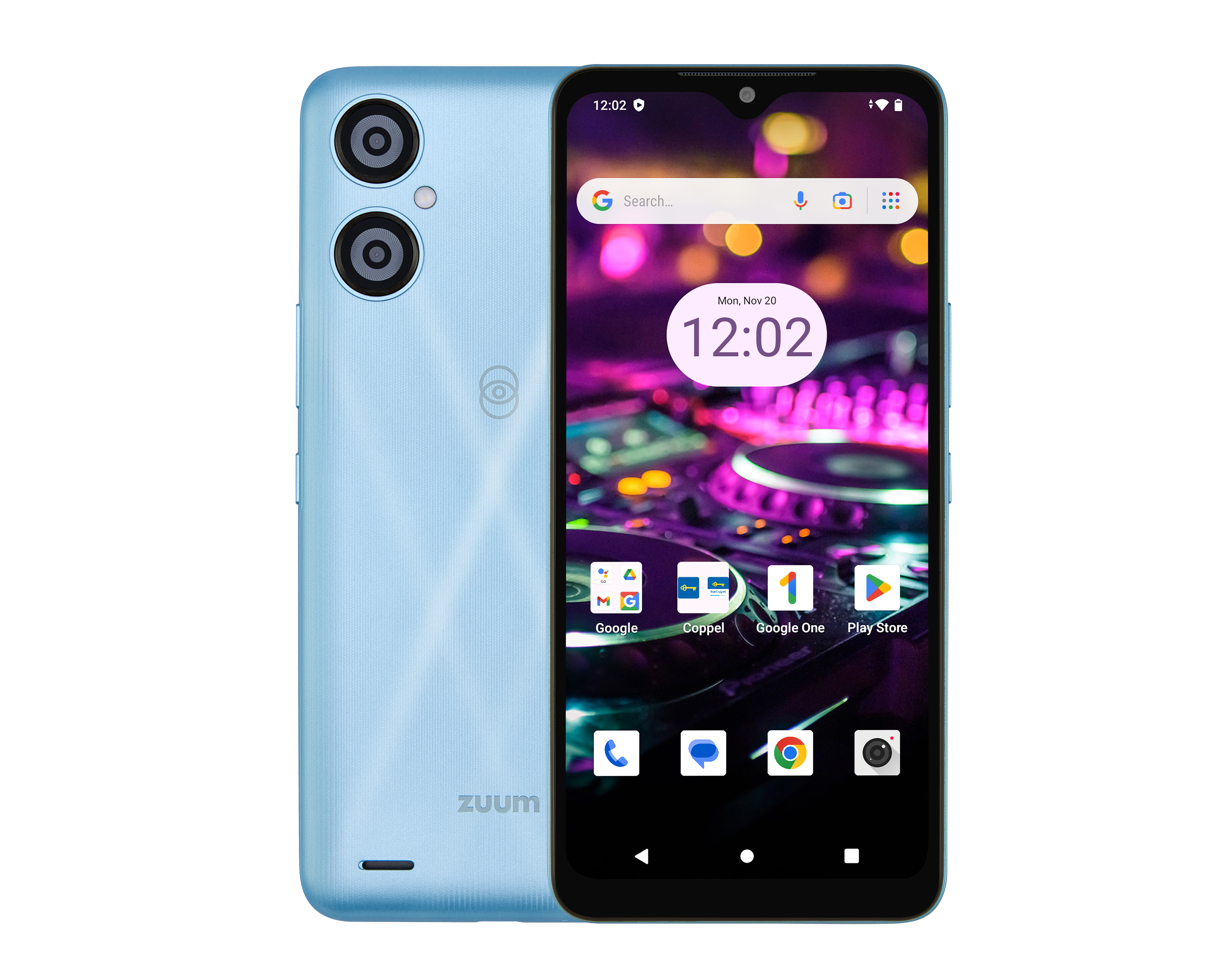 Celular Zuum Liberado Magno Pro Dual SIM 64 GB Azul