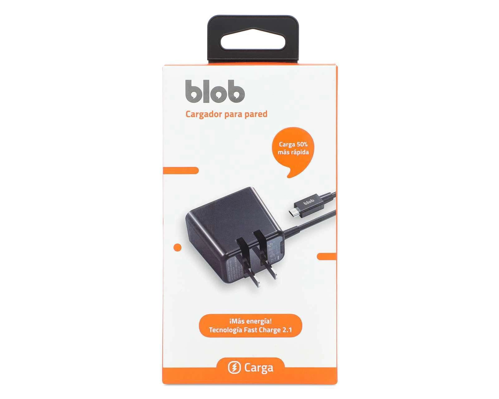 Foto 5 pulgar | Foto 4 | Cargador Blob Micro USB 10 W