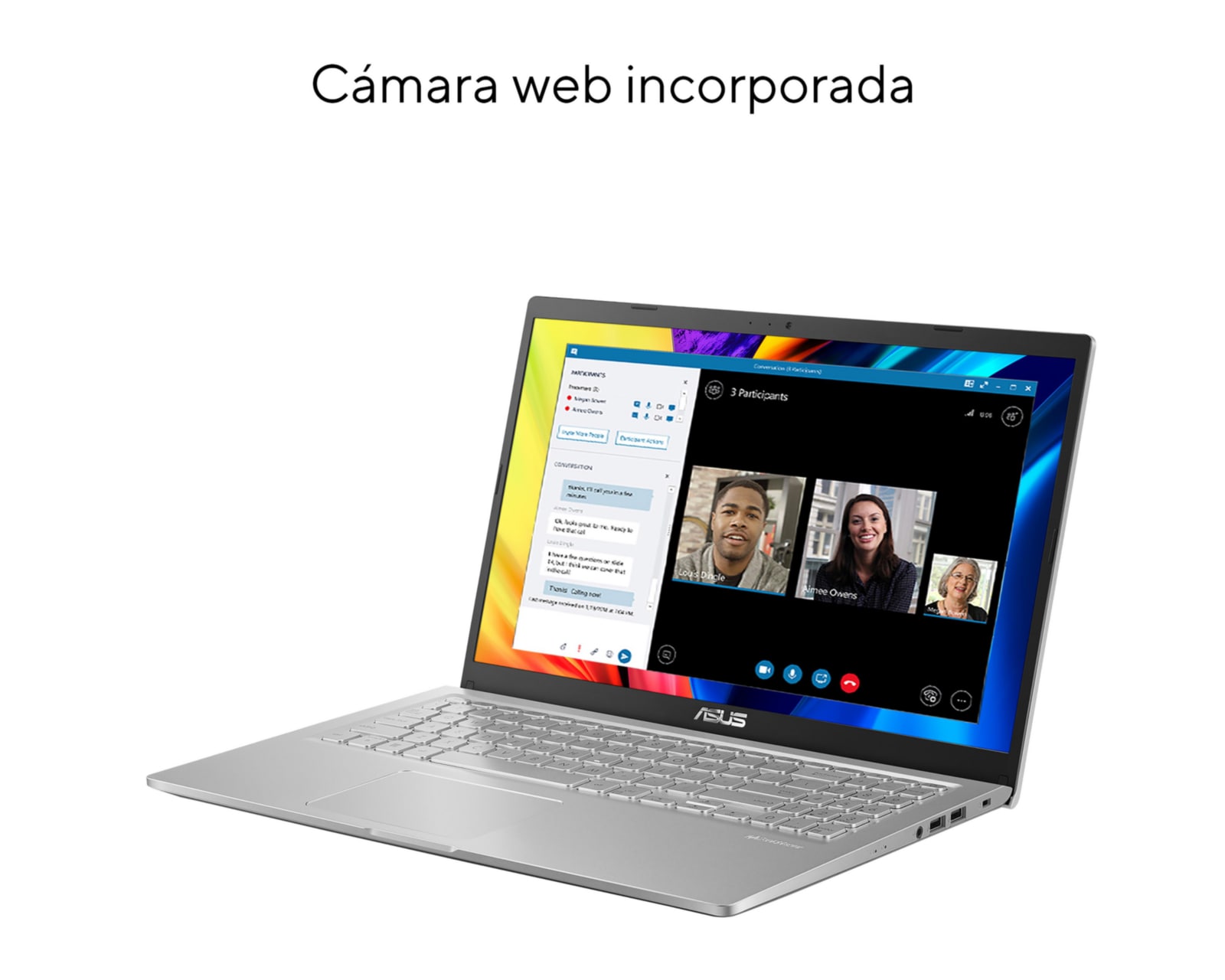 Foto 6 pulgar | Foto 5 | Laptop ASUS Vivobook 15.6" Windows 11 Intel Core i3 8 GB RAM 1 TB HDD + 128 GB SSD Plata + Mochila y Mouse