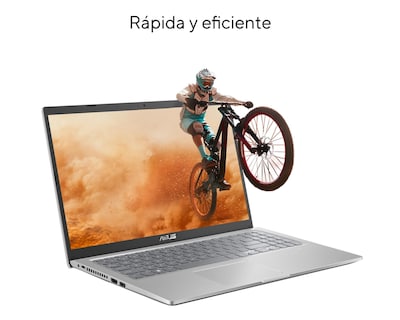 Foto 6 | Foto 6 | Laptop ASUS Vivobook 15.6" Windows 11 Intel Core i3 8 GB RAM 1 TB HDD + 128 GB SSD Plata + Mochila y Mouse