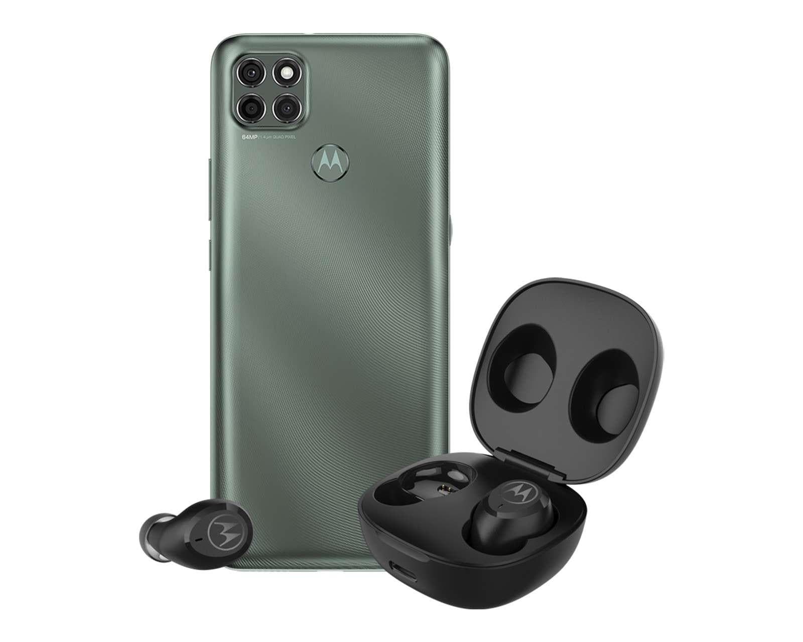 Celular Motorola Liberado Moto G9 Power 128 GB Verde + Moto Buds