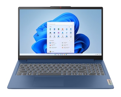 Foto 1 | Foto 1 | Laptop Lenovo IP Slim 3 15.6 Pulgadas Windows 11 AMD Ryzen 3 8 GB RAM 512 GB SSD Azul