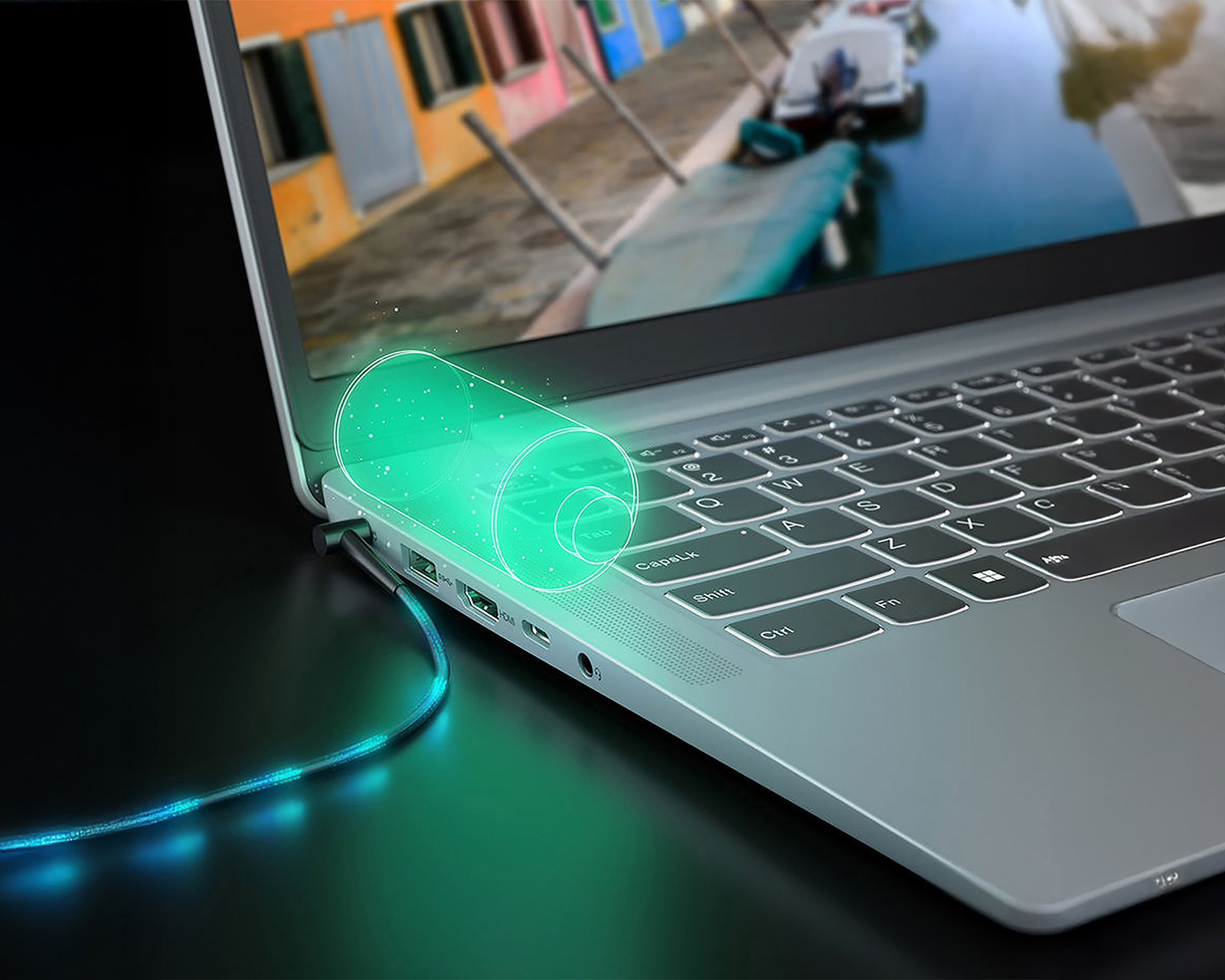 Foto 9 pulgar | Foto 8 | Laptop Lenovo IP Slim 3 15.6 Pulgadas Windows 11 AMD Ryzen 3 8 GB RAM 512 GB SSD Azul