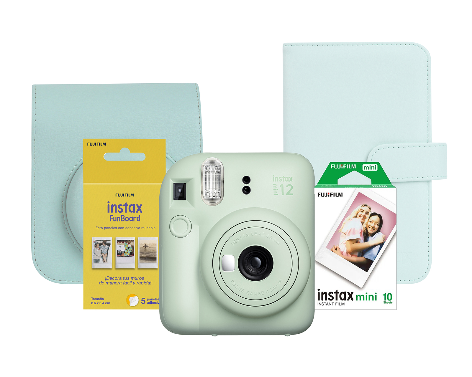 Foto 1 | Foto 1 | Cámara Fujifilm Instax Mini 12 60 mm 5 piezas con Cartuchos