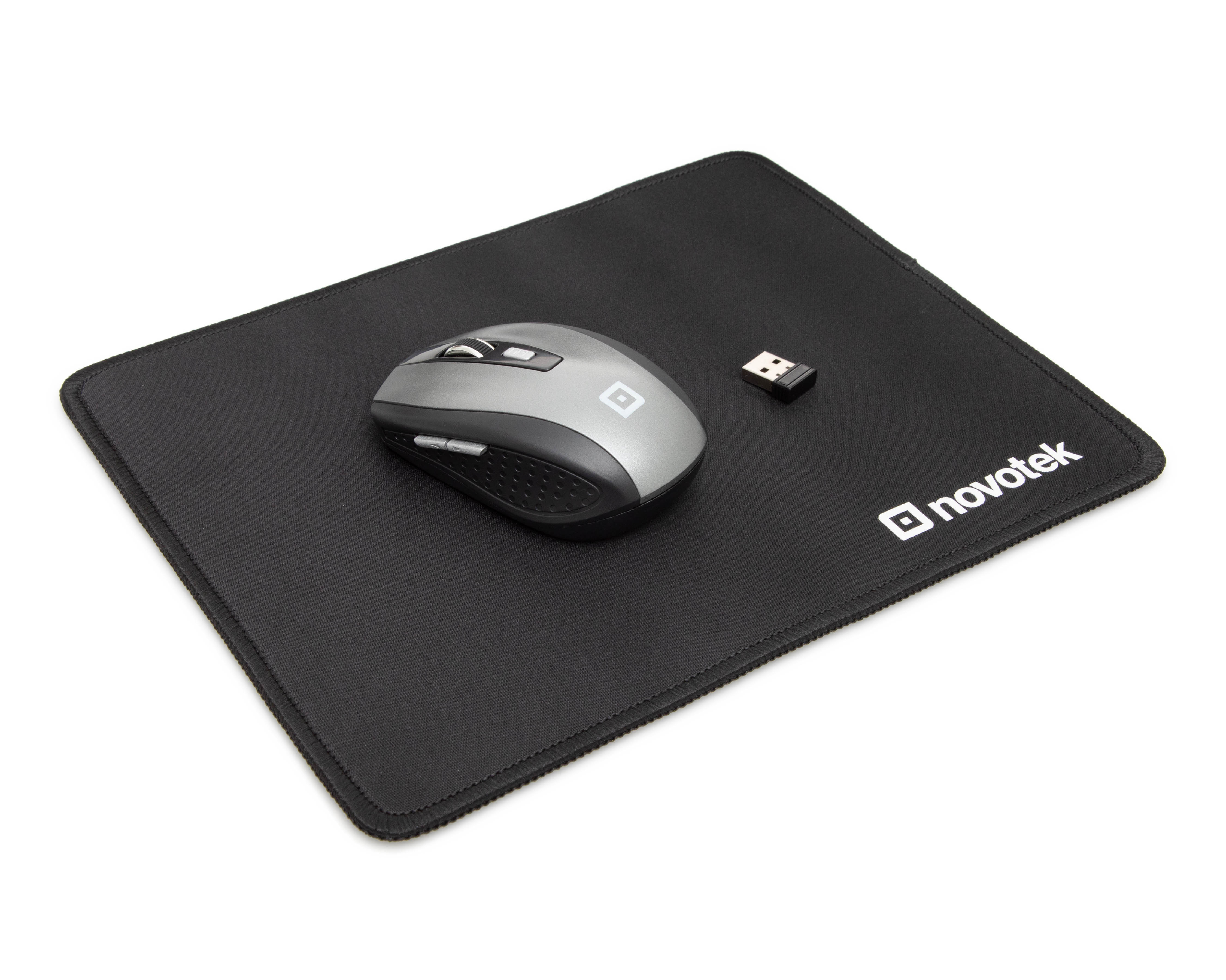 Combo de Tapete y Mouse Inalámbrico Novotek 2 Piezas