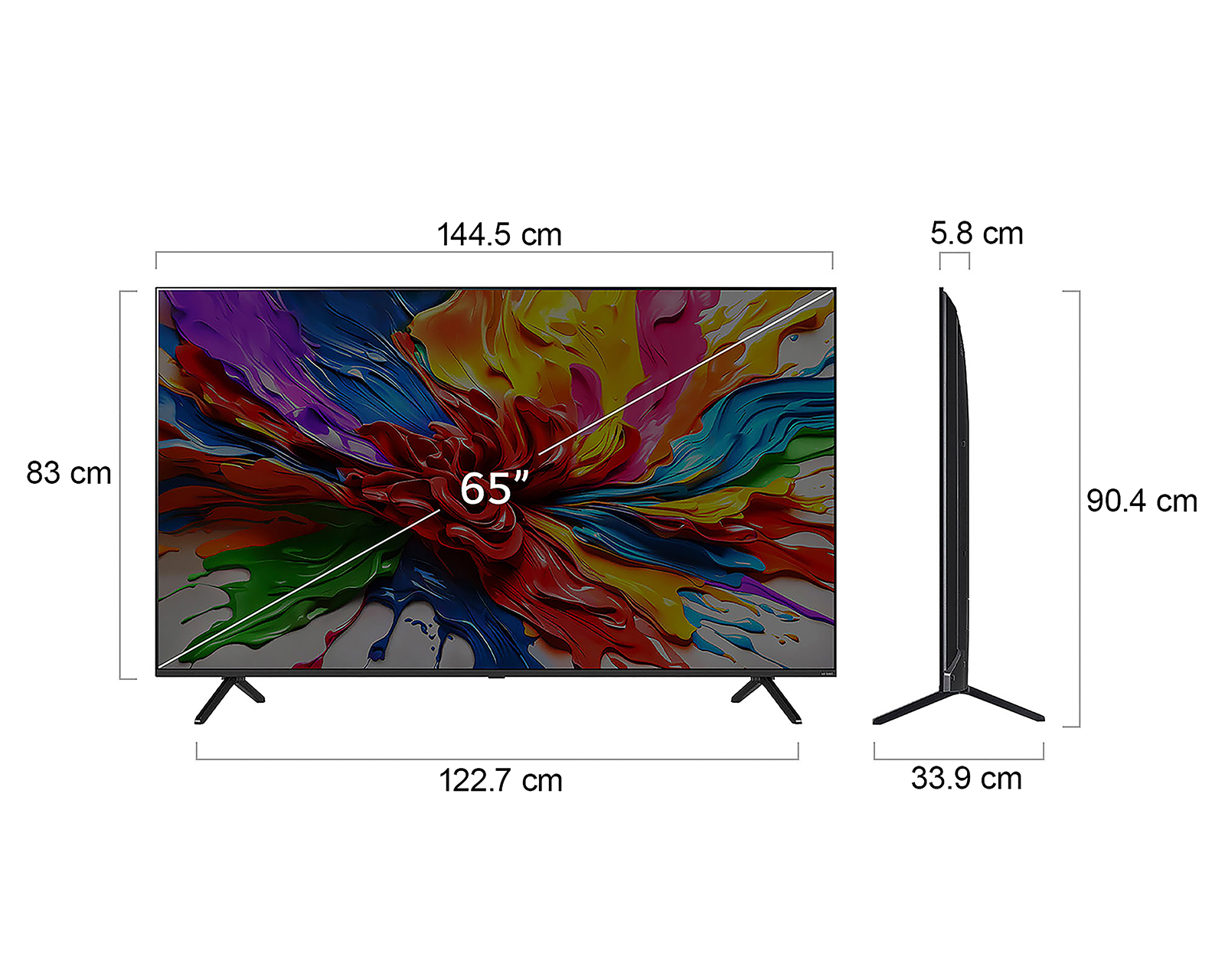 Foto 10 | Foto 10 | Pantalla Smart TV LG QNED Evo AI 65 Pulgadas 4K MiniLED 65QNED92ASA