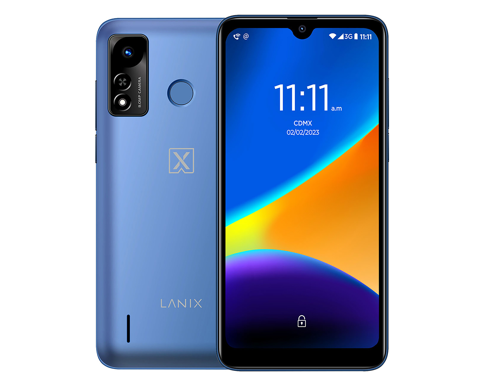 Celular Lanix X7 Liberado Dual SIM 32 GB Azul