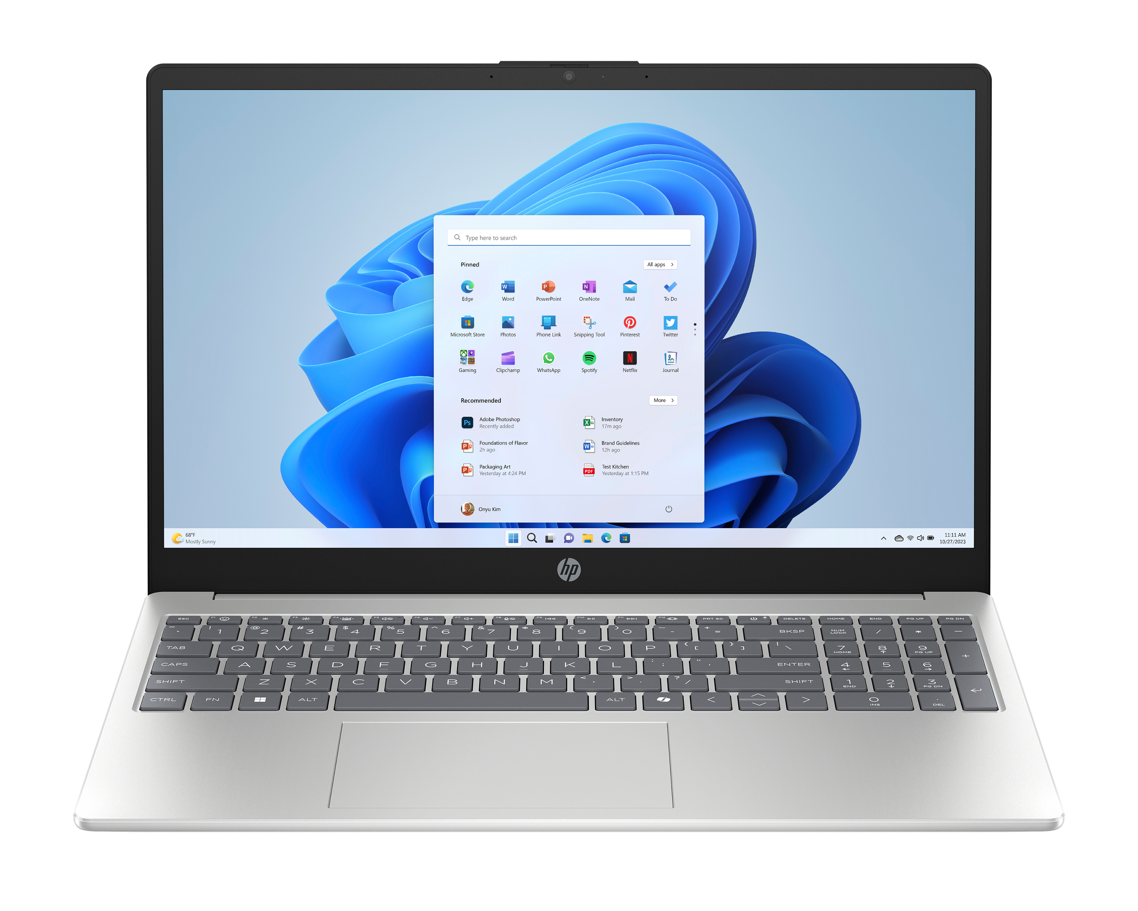 Laptop HP 15-FC0288LA 15.6 Pulgadas Windows 11 AMD Ryzen 7 16 GB RAM 512 GB SSD Plateada