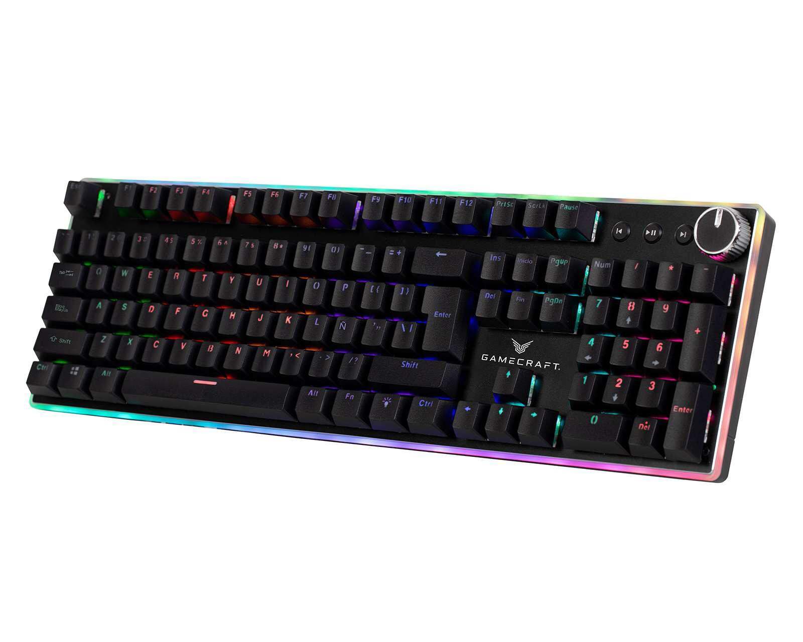 Foto 2 | Foto 2 | Teclado Alámbrico Gamecraft KRYPTON T7000