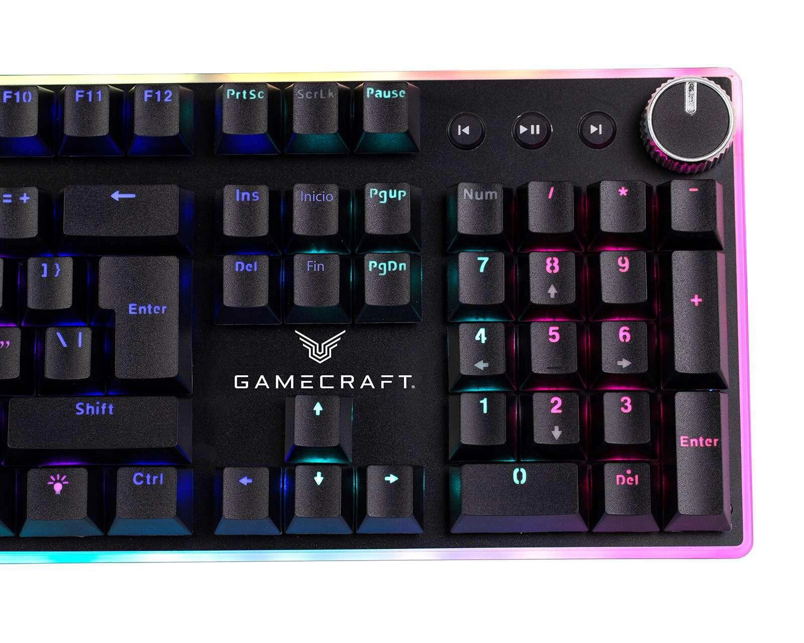 Foto 4 pulgar | Foto 3 | Teclado Alámbrico Gamecraft KRYPTON T7000