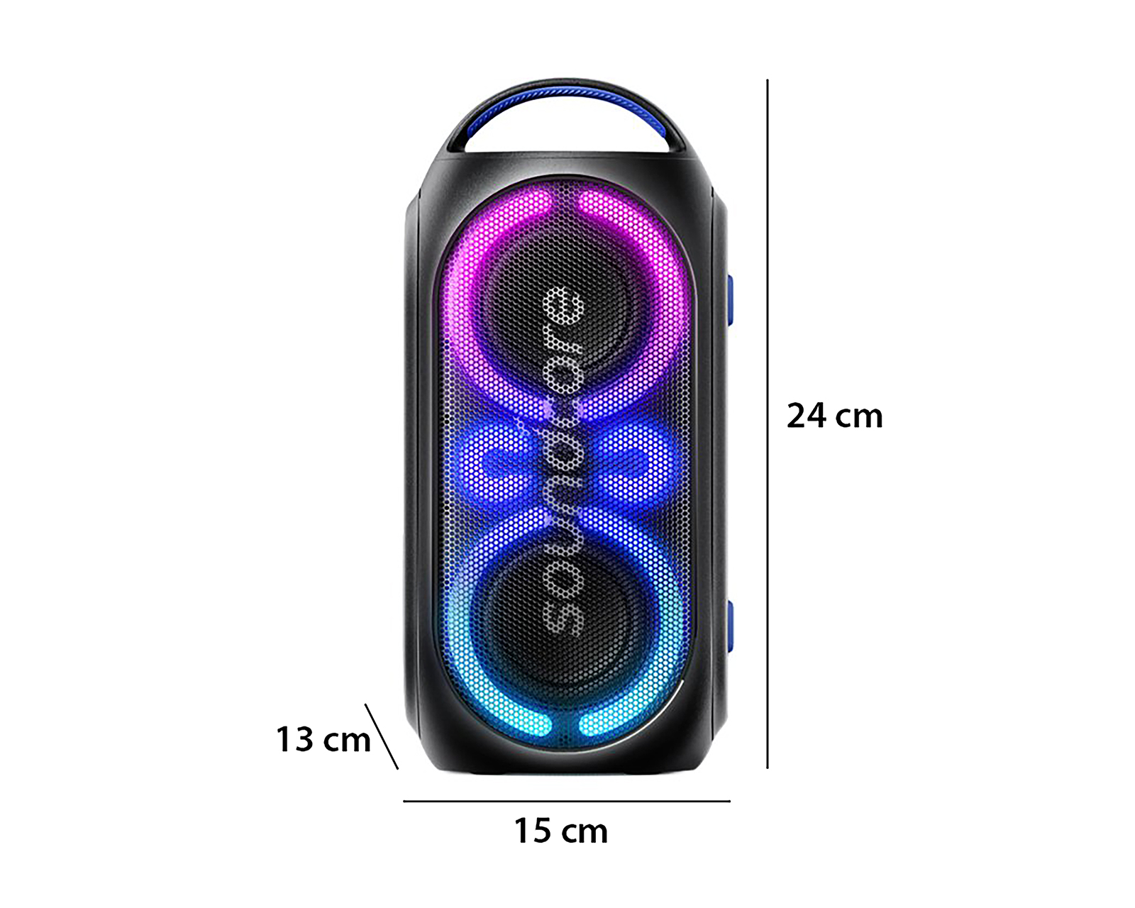 Foto 10 | Foto 10 | Bocina Bluetooth Soundcore Rave 3S 200 Watts con Luces Led