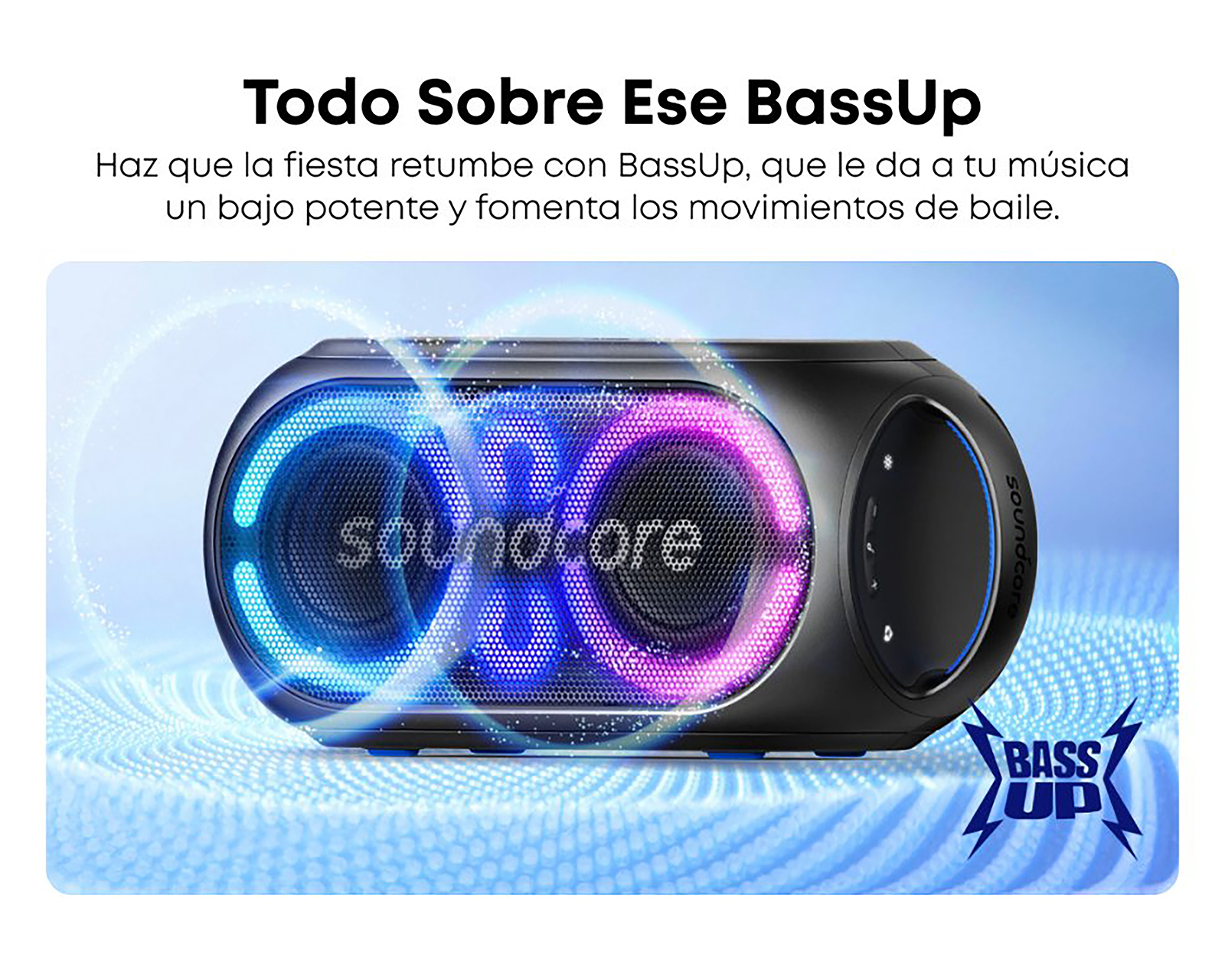 Foto 3 | Foto 3 | Bocina Bluetooth Soundcore Rave 3S 200 Watts con Luces Led