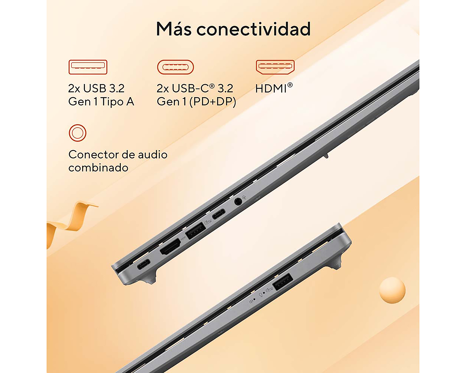 Foto 5 pulgar | Foto 4 | Laptop Asus M1607KA-MB163W 16 Pulgadas Windows 11 AMD Ryzen AI 5 16 GB RAM 512 GB SSD Negra con Mochila y Mouse