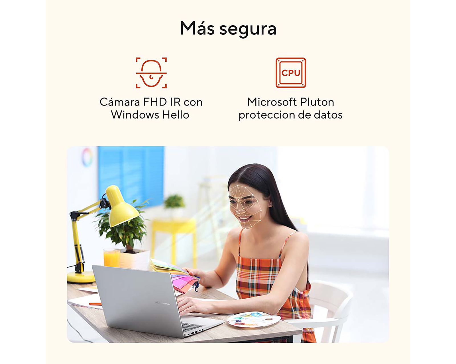 Foto 10 pulgar | Foto 9 | Laptop Asus M1607KA-MB163W 16 Pulgadas Windows 11 AMD Ryzen AI 5 16 GB RAM 512 GB SSD Negra con Mochila y Mouse