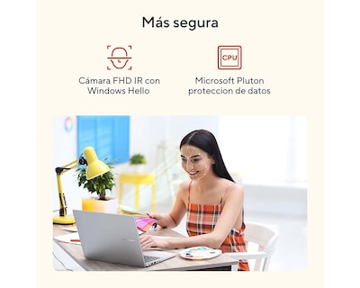 Foto 9 | Foto 9 | Laptop Asus M1607KA-MB163W 16 Pulgadas Windows 11 AMD Ryzen AI 5 16 GB RAM 512 GB SSD Negra con Mochila y Mouse