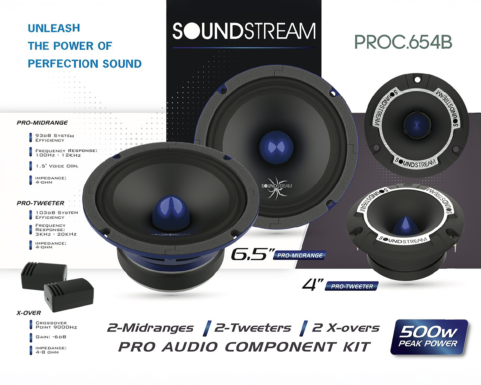 Foto 5 | Foto 5 | Bocina para Auto Soundstream 6.5 Pulgadas 400 W 2 Vías