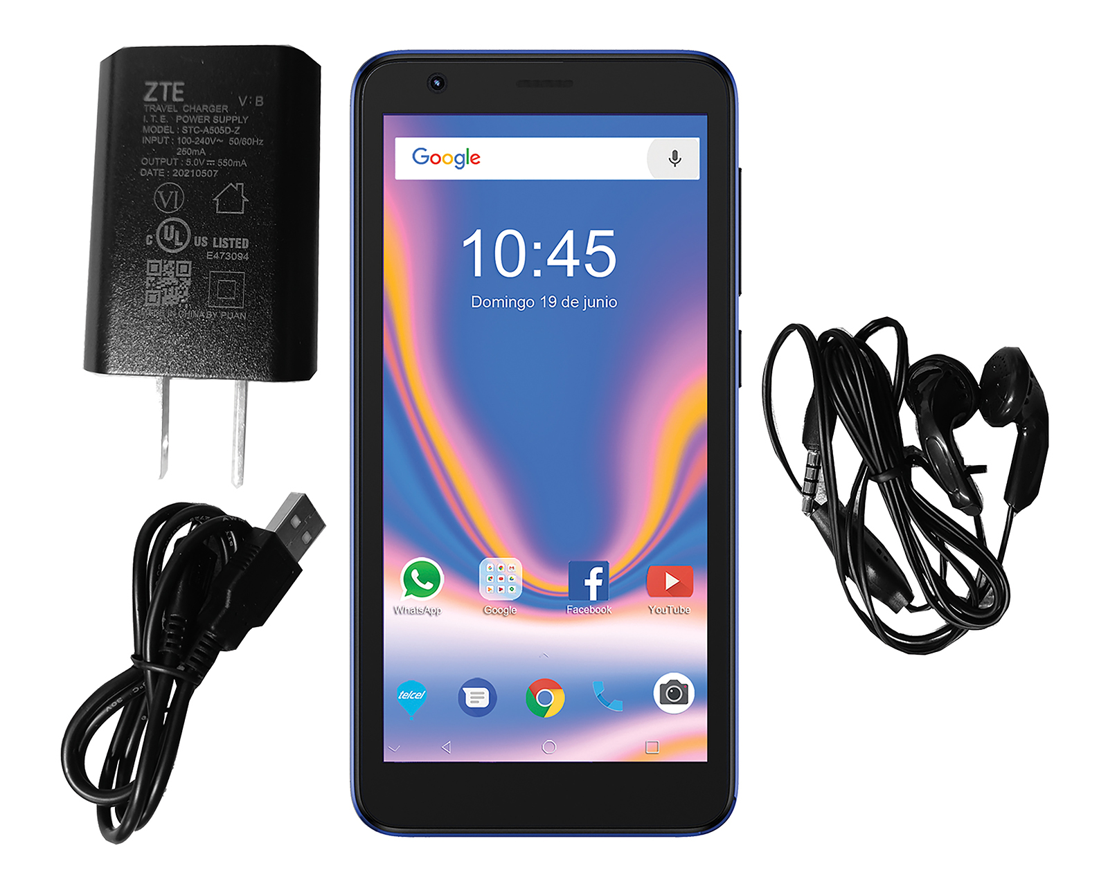 Foto 5 | Foto 5 | Celular ZTE Liberado Blade L9 32 GB Azul