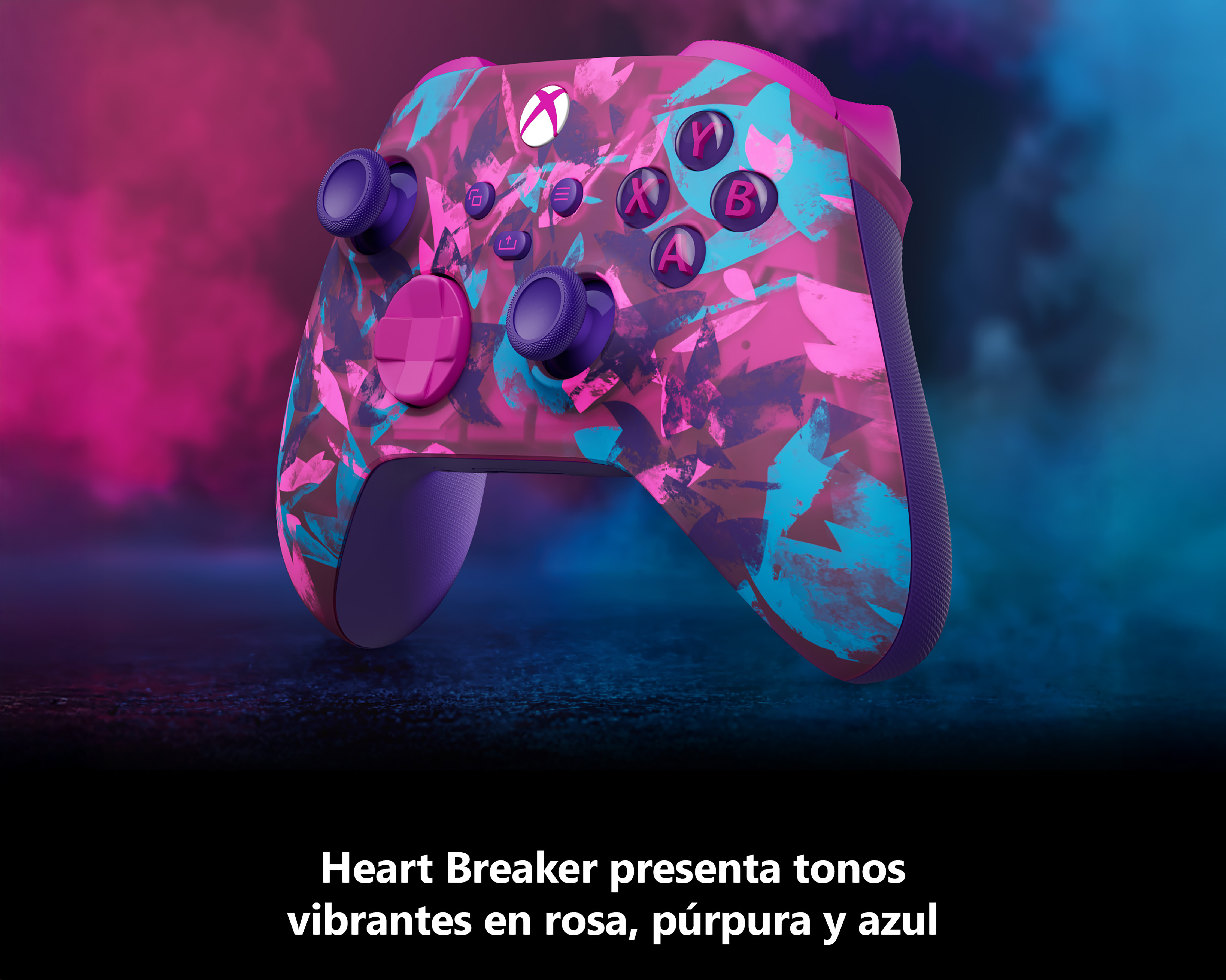Foto 3 | Foto 3 | Control Inalámbrico para Xbox Series y PC Microsoft Edición Especial Heart Breaker Multicolor