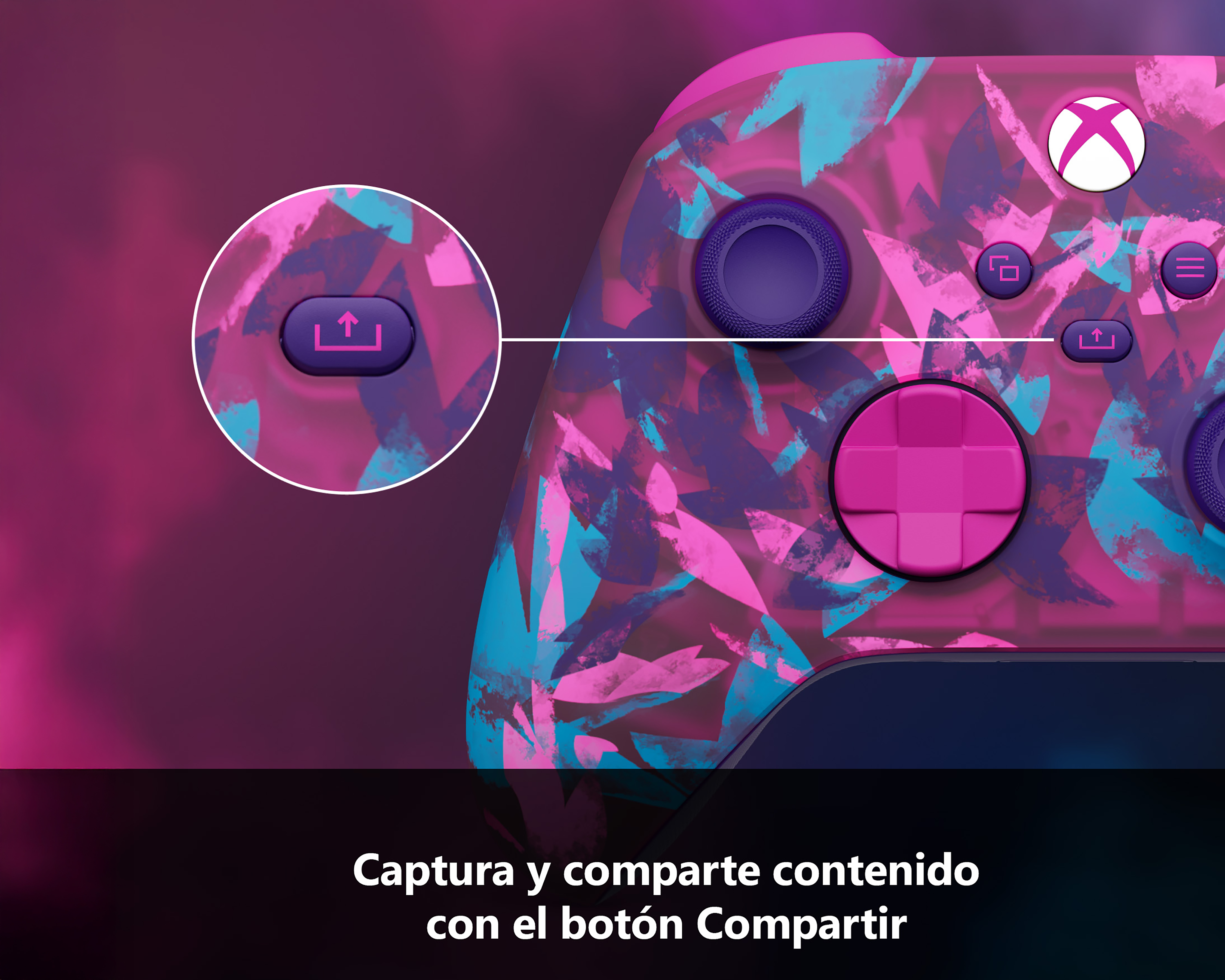 Foto 6 | Foto 6 | Control Inalámbrico para Xbox Series y PC Microsoft Edición Especial Heart Breaker Multicolor