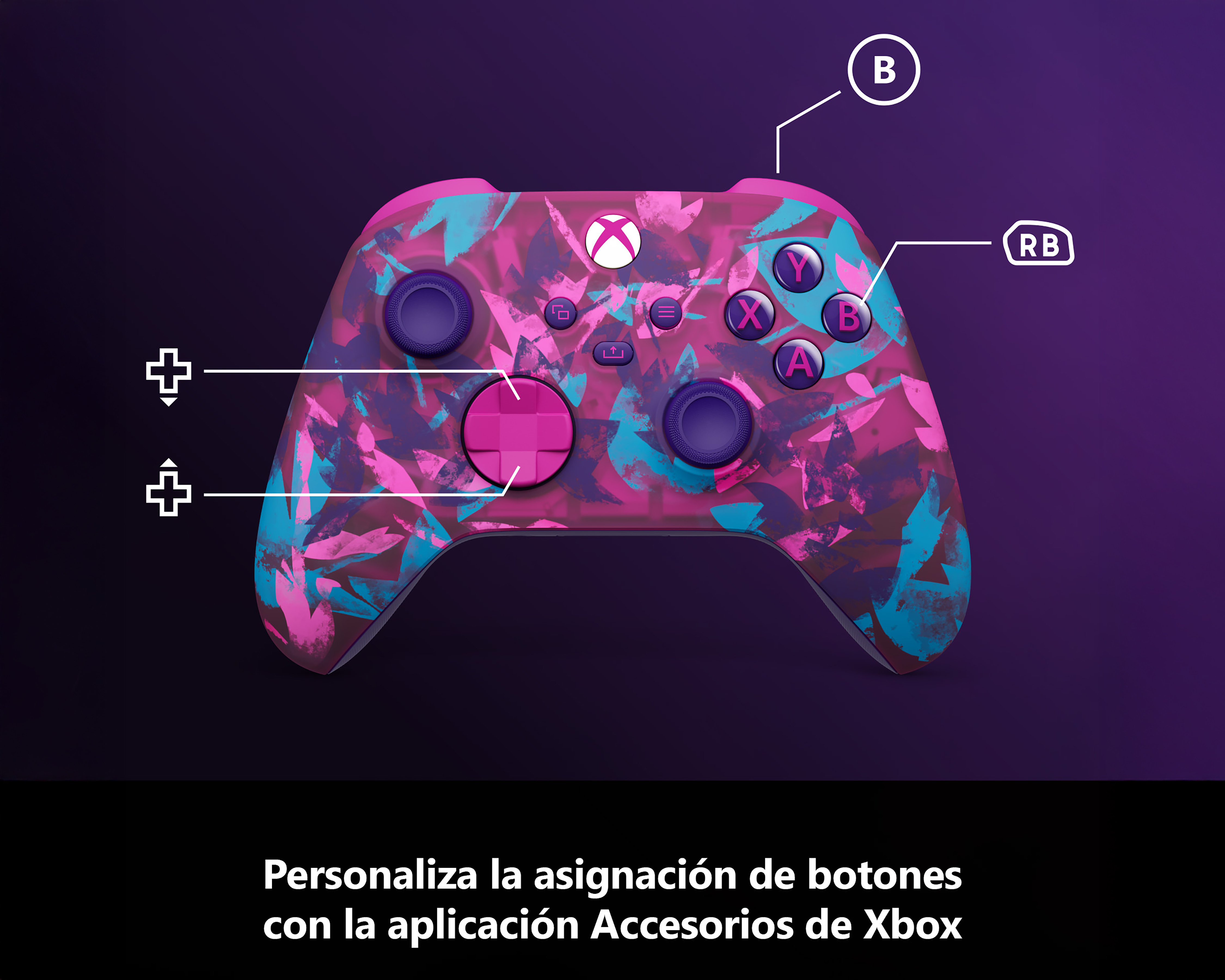 Foto 7 | Foto 7 | Control Inalámbrico para Xbox Series y PC Microsoft Edición Especial Heart Breaker Multicolor