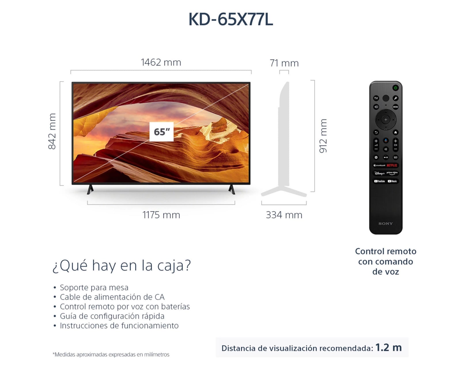 Foto 6 pulgar | Foto 5 | Pantalla Smart TV Sony Bravia LED 65 Pulgadas Ultra HD 4K KD-65X77L