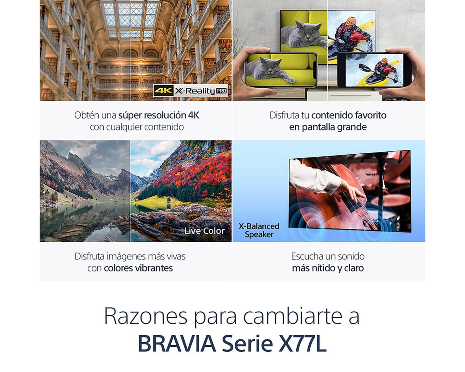 Foto 6 | Foto 6 | Pantalla Smart TV Sony Bravia LED 65 Pulgadas Ultra HD 4K KD-65X77L