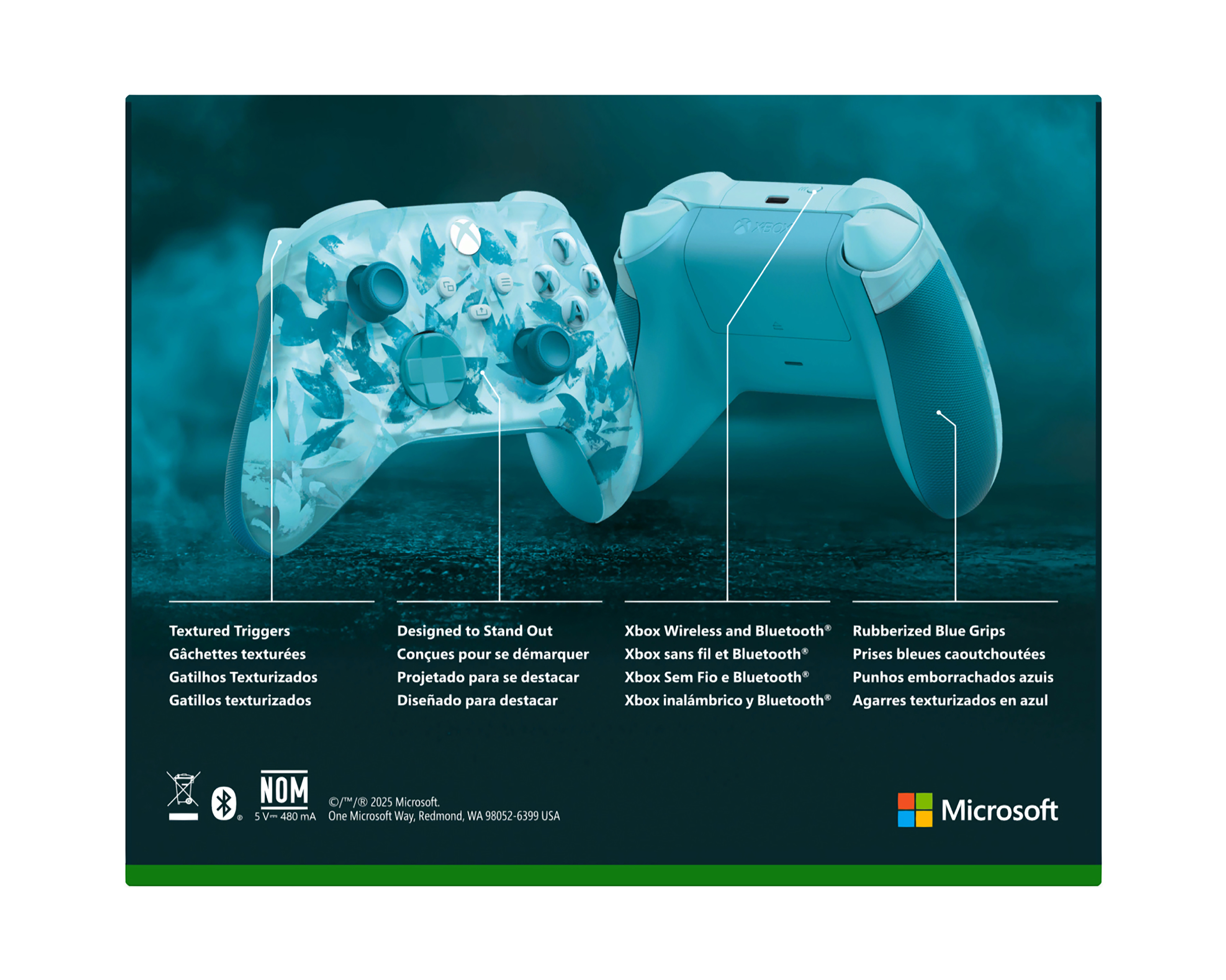 Foto 10 pulgar | Foto 9 | Control Inalámbrico para Xbox Microsoft Ice Breaker Azul
