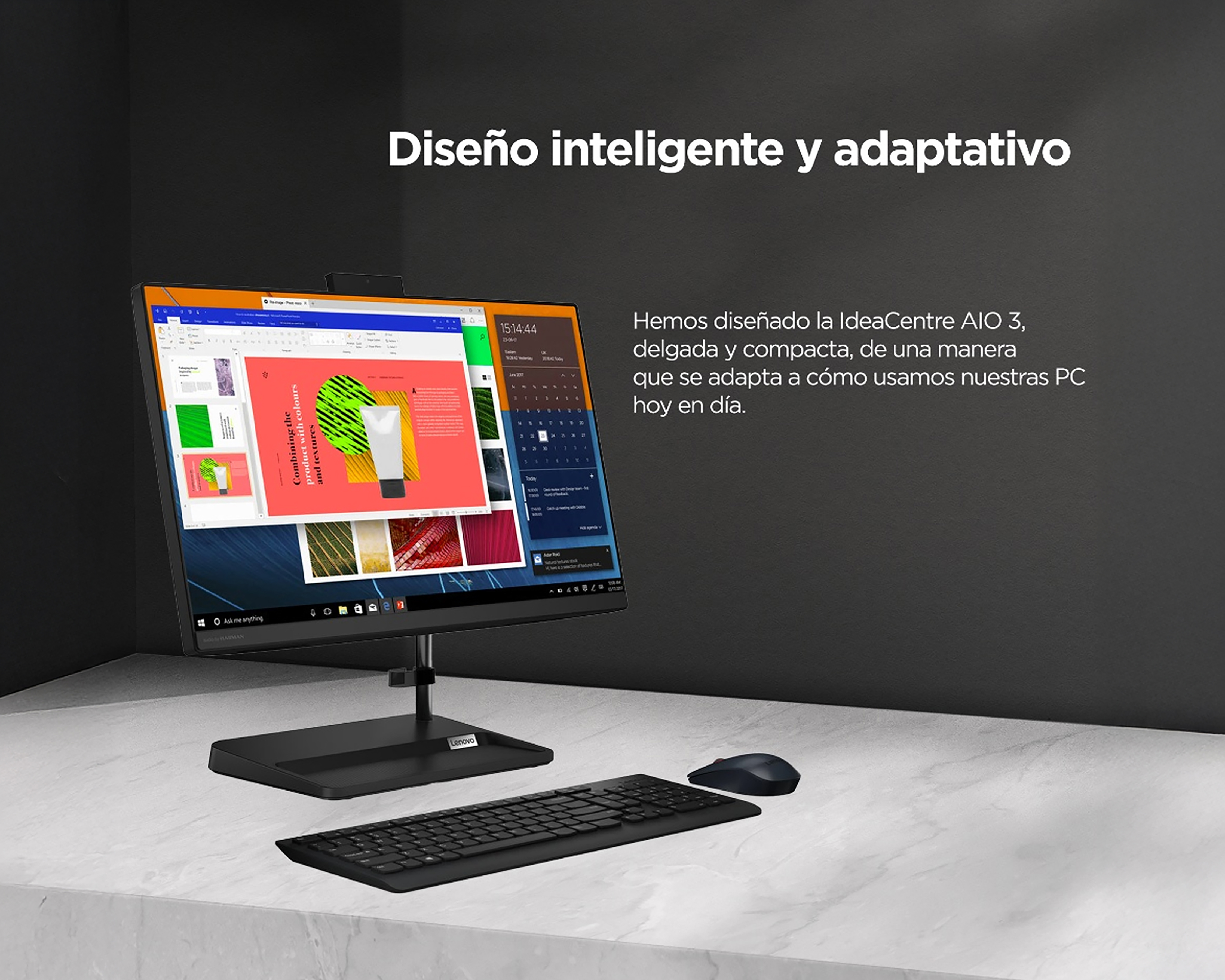 Foto 8 pulgar | Foto 7 | Computadora Lenovo Ideacentre AIO 3 23.8" Windows 11 Intel Celeron 8 GB RAM 256 GB SSD Negra