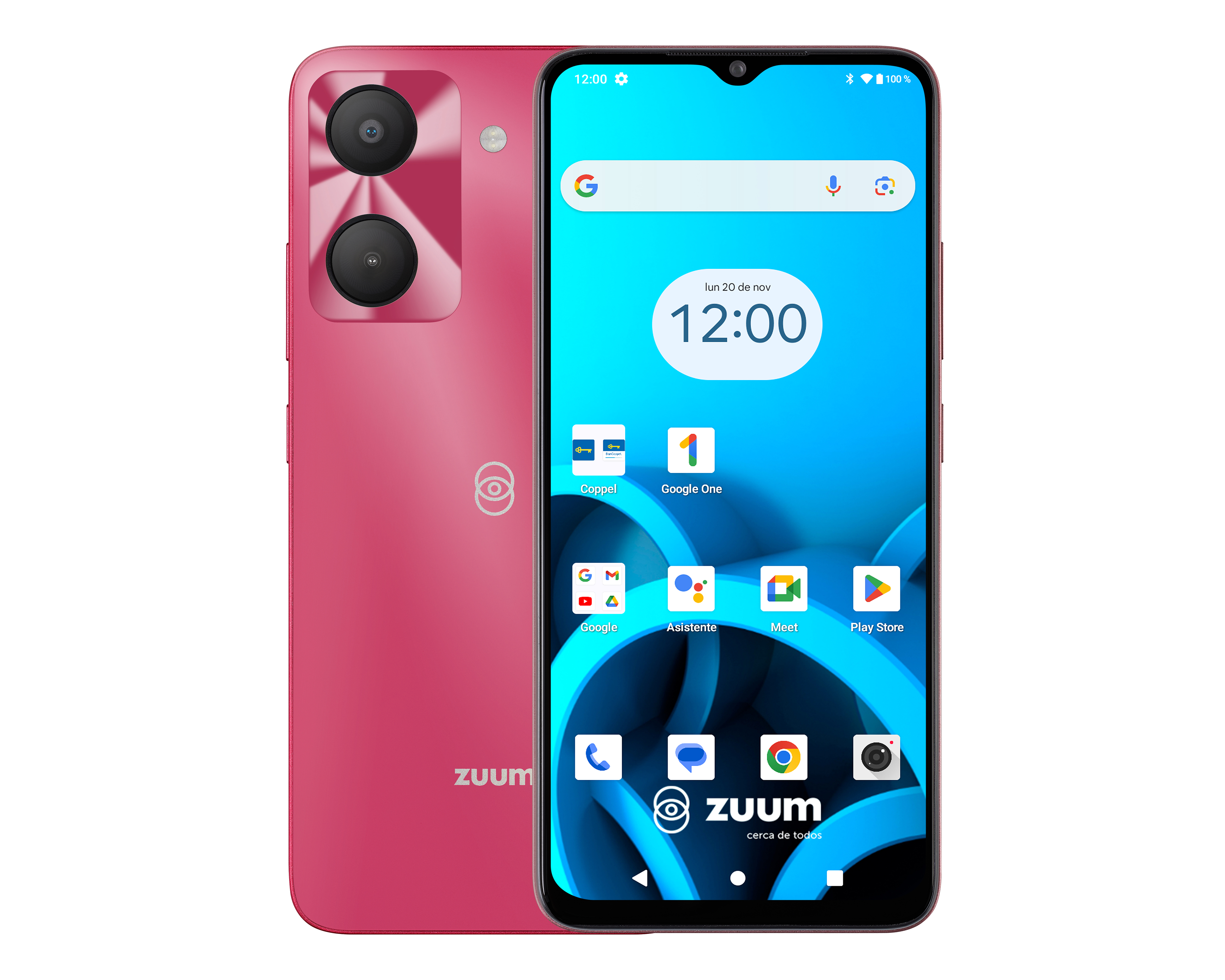 Celular Zuum Stellar M5 Liberado 64 GB Tinto