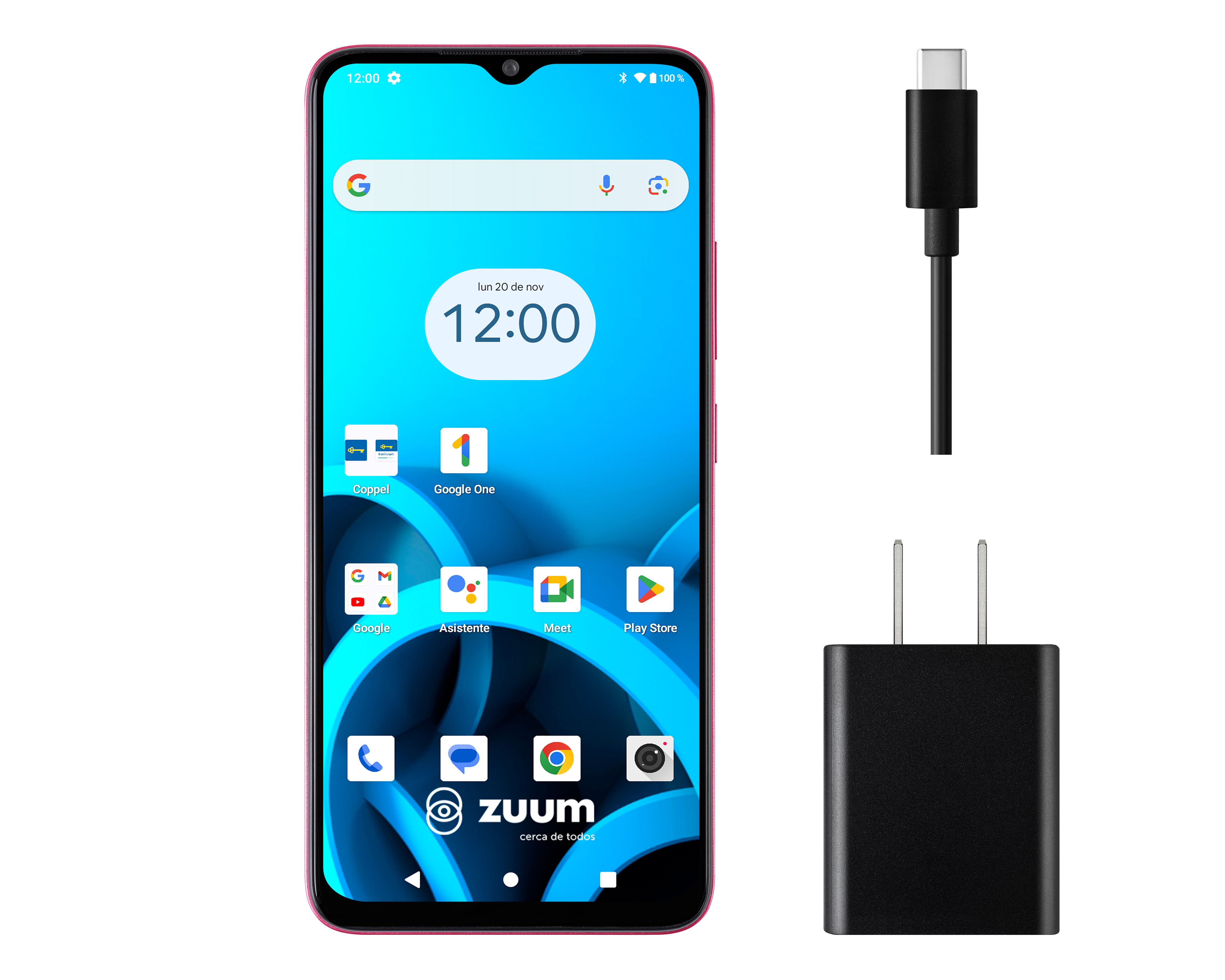 Foto 8 pulgar | Foto 7 | Celular Zuum Stellar M5 Liberado 64 GB Tinto
