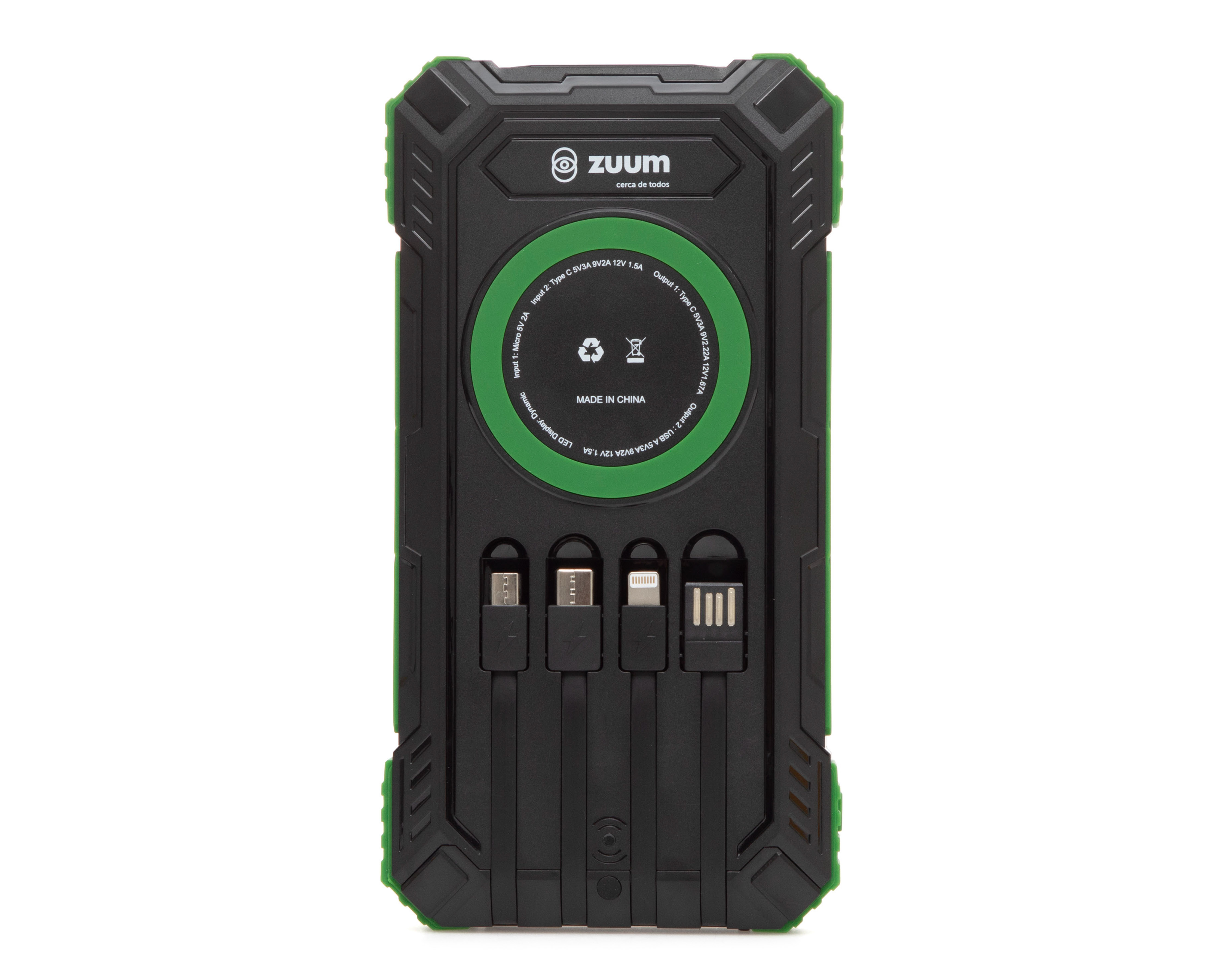 Batería Portátil Zuum 16000 mAh