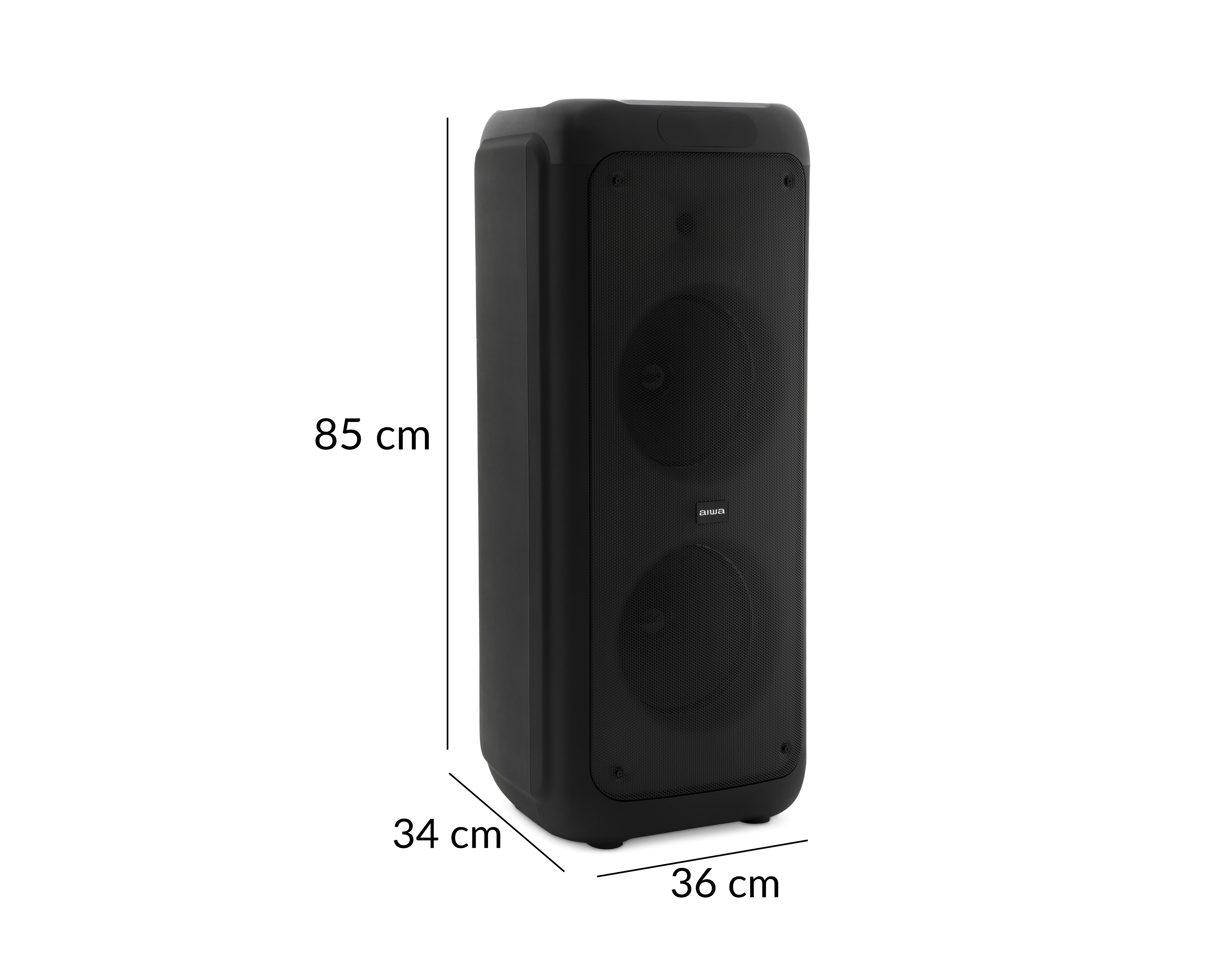 Foto 9 pulgar | Foto 8 | Bafle Bluetooth Portátil AIWA AWPOH2D con Micrófono