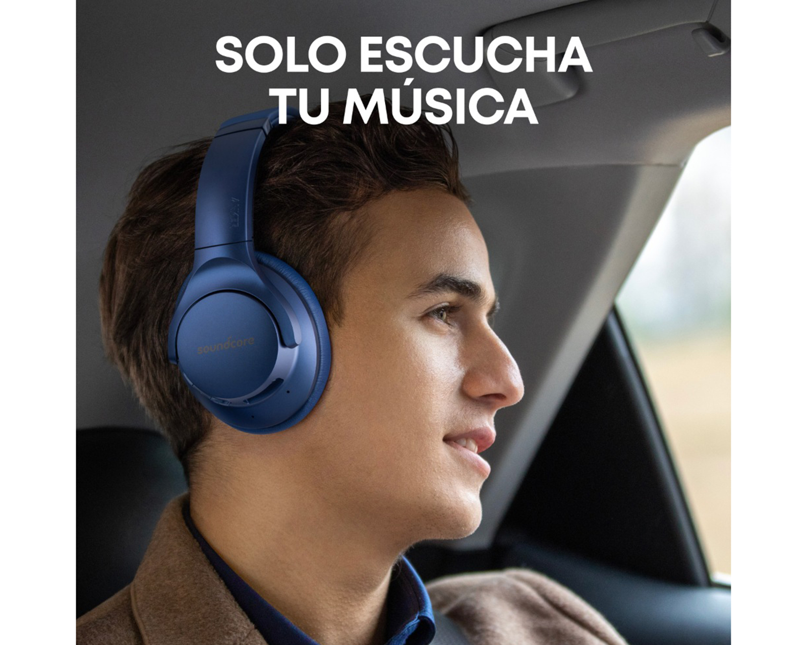 Foto 4 pulgar | Foto 3 | Audífonos de Diadema Inalámbricos Soundcore Life Q20 con Cancelación de Ruido