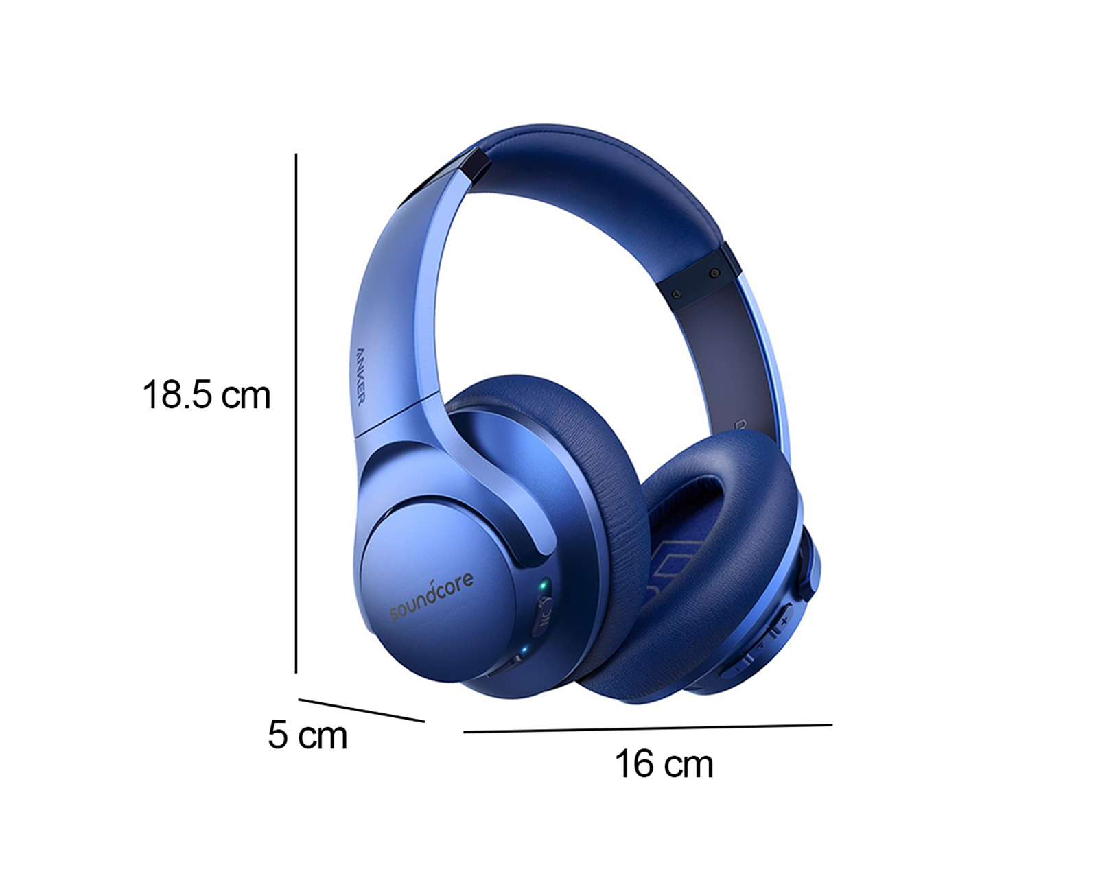 Foto 9 pulgar | Foto 8 | Audífonos de Diadema Inalámbricos Soundcore Life Q20 con Cancelación de Ruido