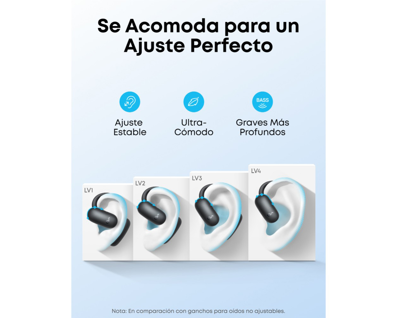 Foto 5 pulgar | Foto 4 | Audífonos True Wireless Soundcore Aero Fit 2 con Controlador Dinámico