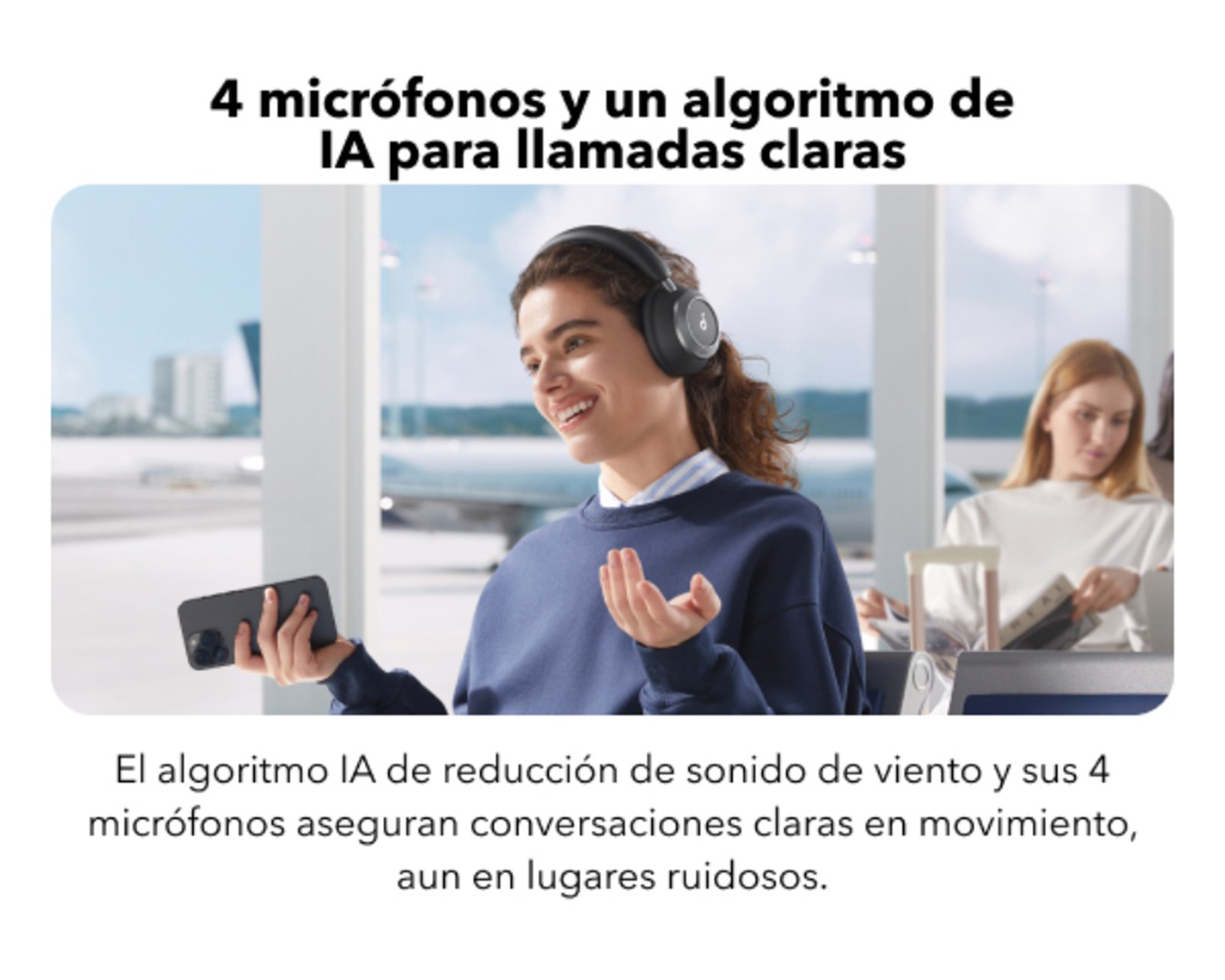 Foto 4 | Foto 4 | Audífonos Inalámbricos Soundcore Space One con Cancelación de Ruido