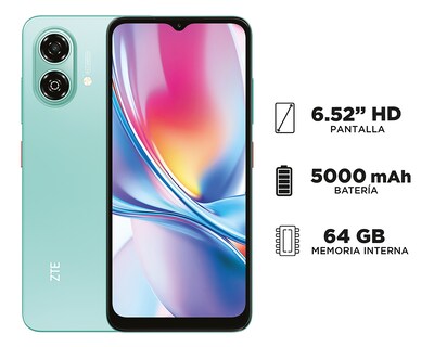 Foto 6 | Foto 7 | AT&T/Unefon ZTE Blade A35e 64 GB Verde