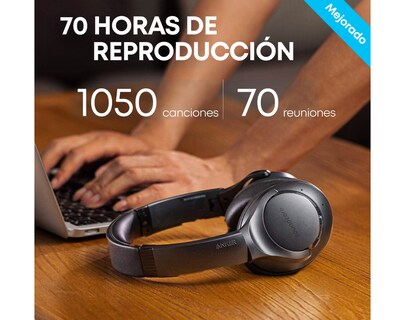 Foto 3 | Foto 3 | Audífonos de Diadema Inalámbricos Soundcore Life Q20 con Cancelación de Ruido