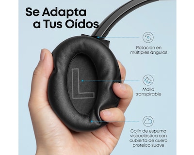 Foto 5 | Foto 5 | Audífonos de Diadema Inalámbricos Soundcore Life Q20 con Cancelación de Ruido
