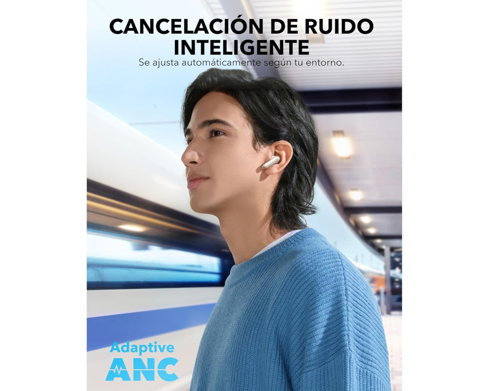 Foto 8 | Foto 8 | Audífonos True Wireless Soundcore P40i con Cancelación de Ruido