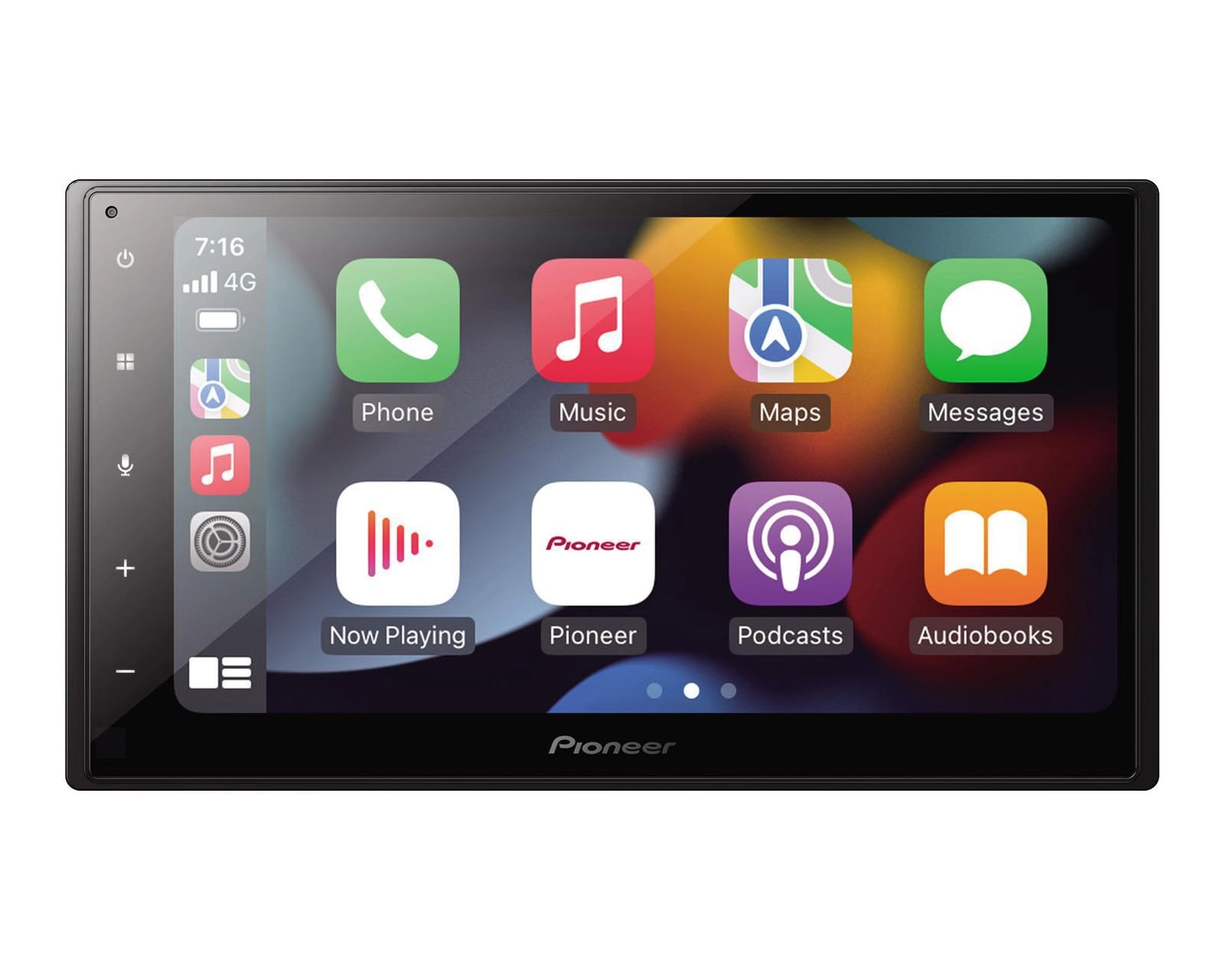 Autoestéreo Pioneer Multimedia sin CD DMH-A5450BT de 6.8" Bluetooth Compatible con Control al Volante Negro