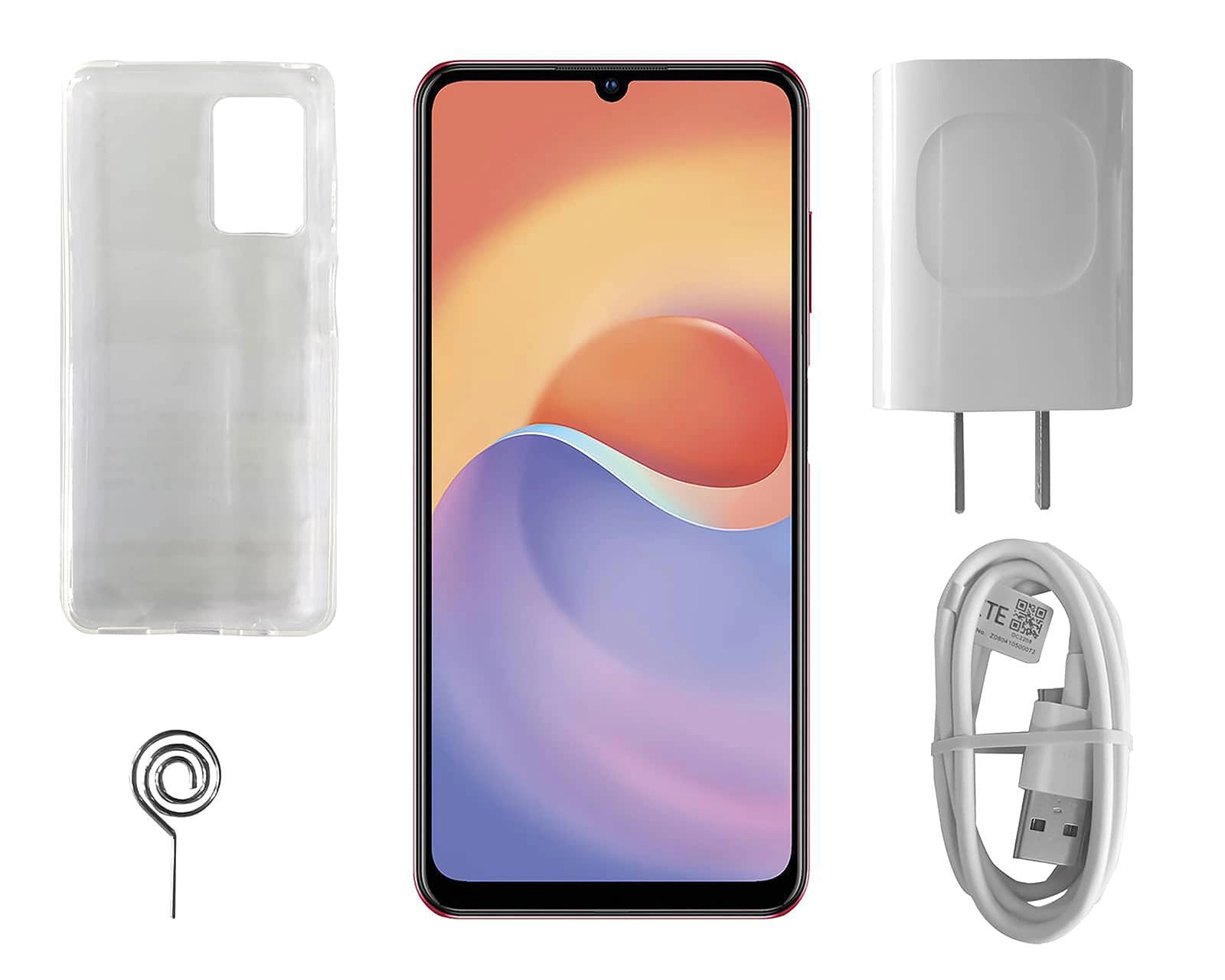 Foto 7 pulgar | Foto 6 | AT&T/Unefon ZTE Blade V40 Smart 64 GB Rojo