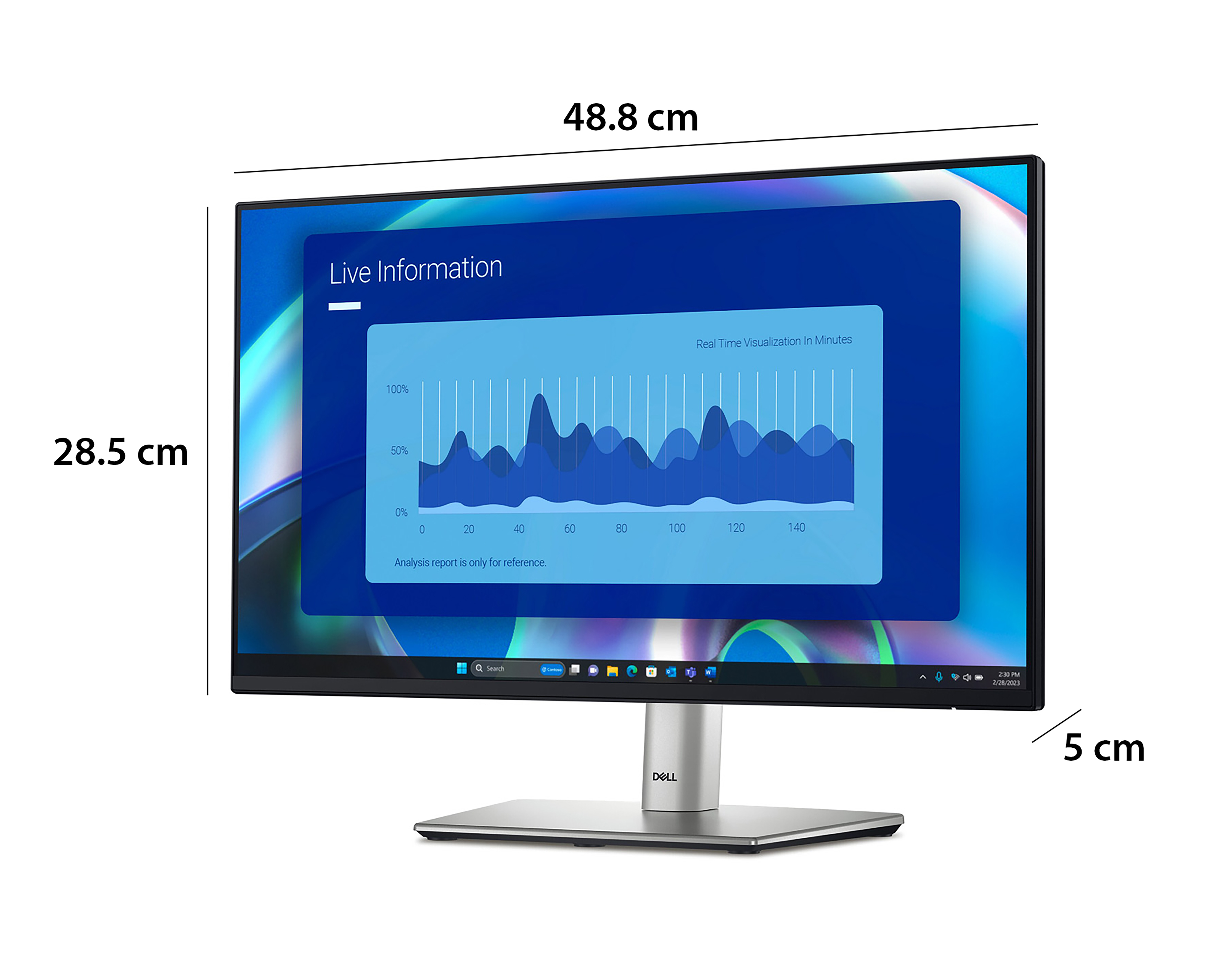 Foto 7 pulgar | Foto 6 | Monitor Dell 210-BLXJ 22 Pulgadas FHD 100 Hz