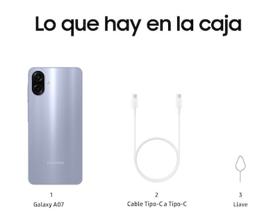 Foto 8 | Foto 8 | Telcel Samsung Galaxy A07 64 GB Violeta