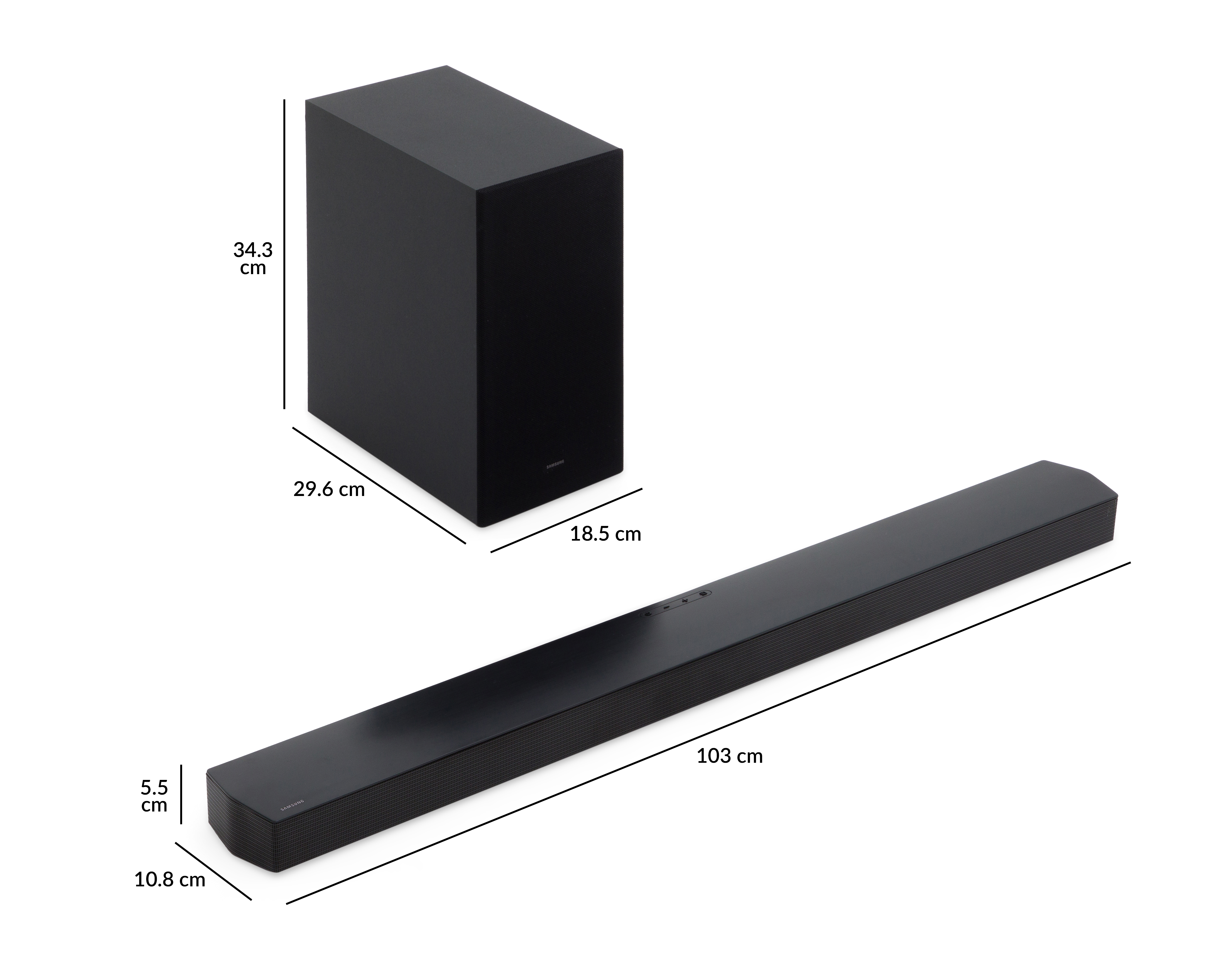 Foto 9 pulgar | Foto 8 | Barra de Sonido Samsung HW-B750F/ZX con Woofer