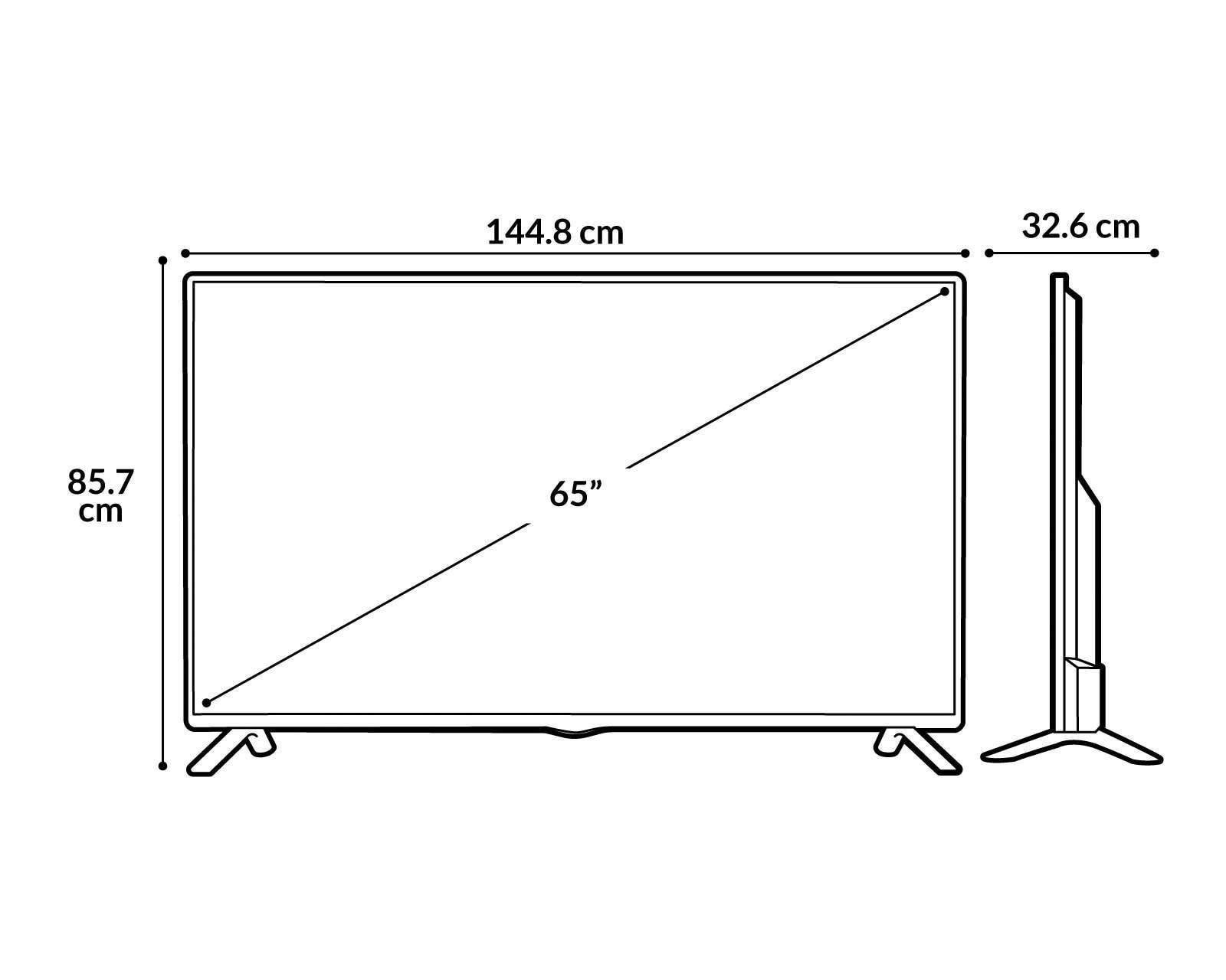 Foto 6 pulgar | Foto 5 | Pantalla Smart TV Sony OLED 65 Pulgadas Ultra UHD 4K XBR-65A8H/A UCM